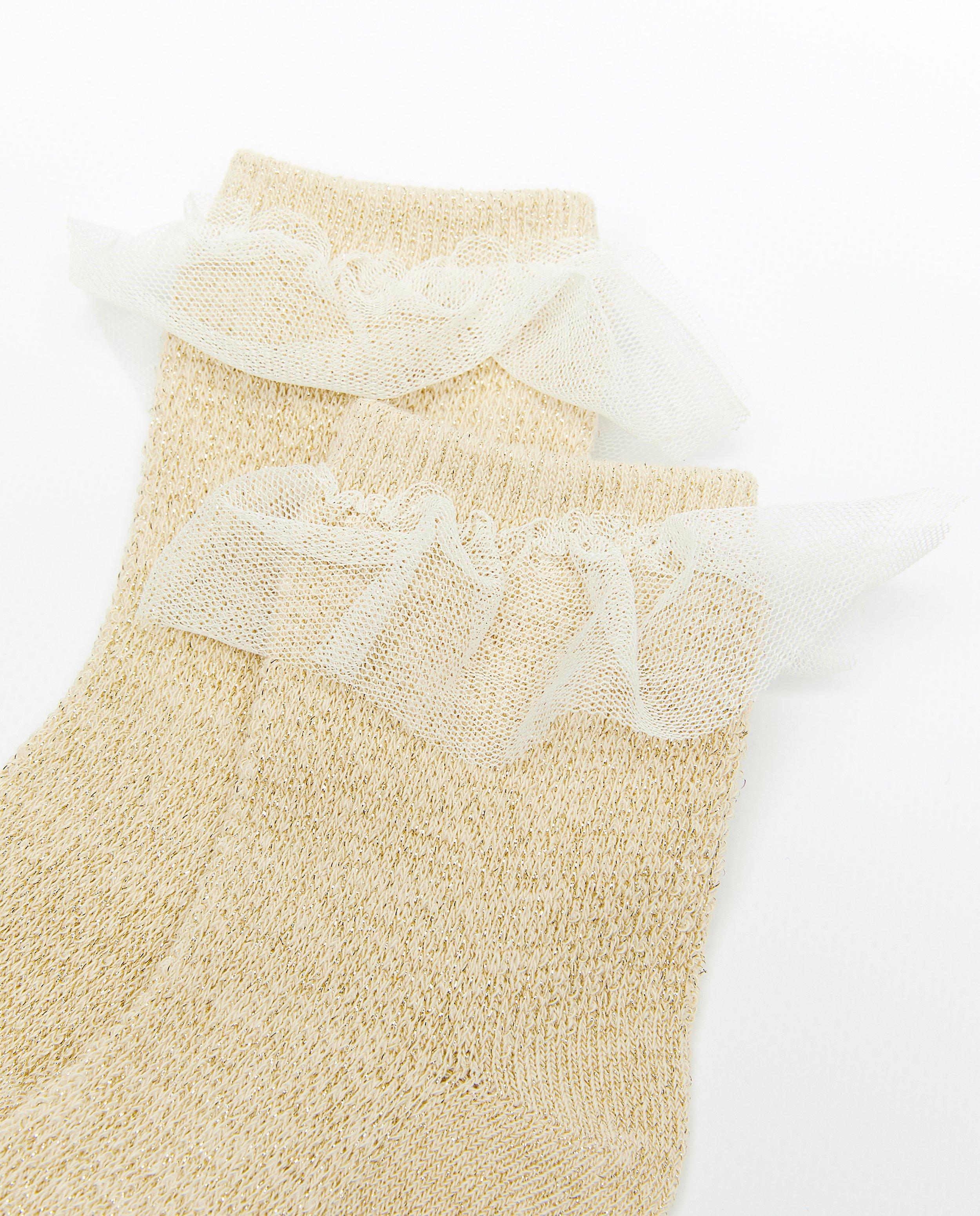 Chaussettes - Chaussettes avec du tulle, Fête