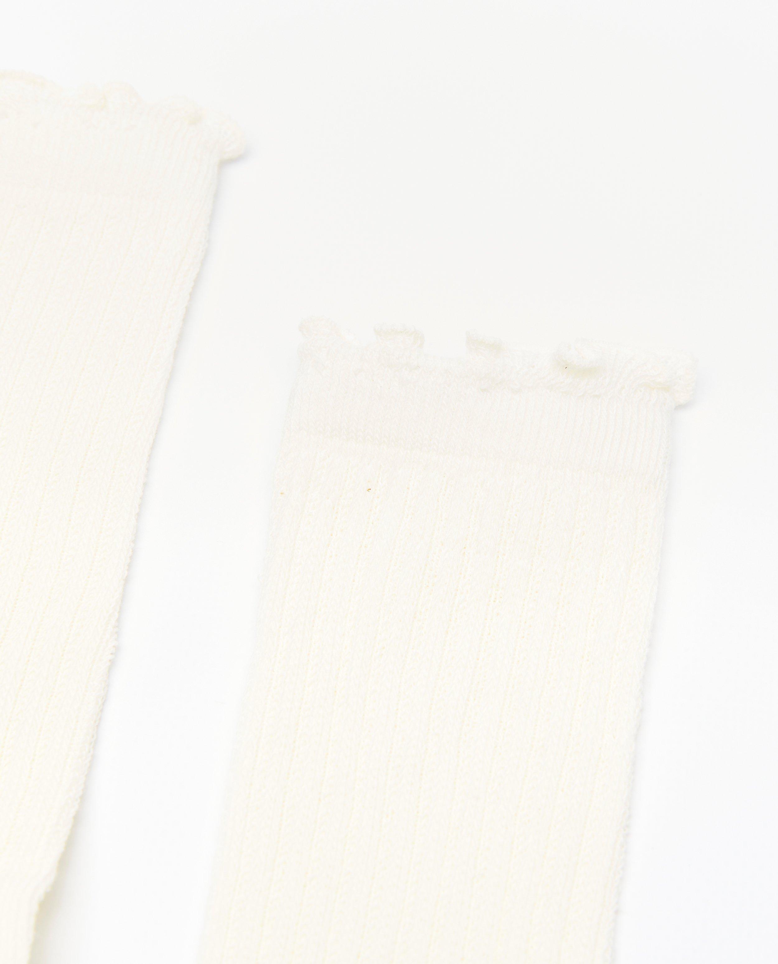 Chaussettes - Mi-bas côtelés