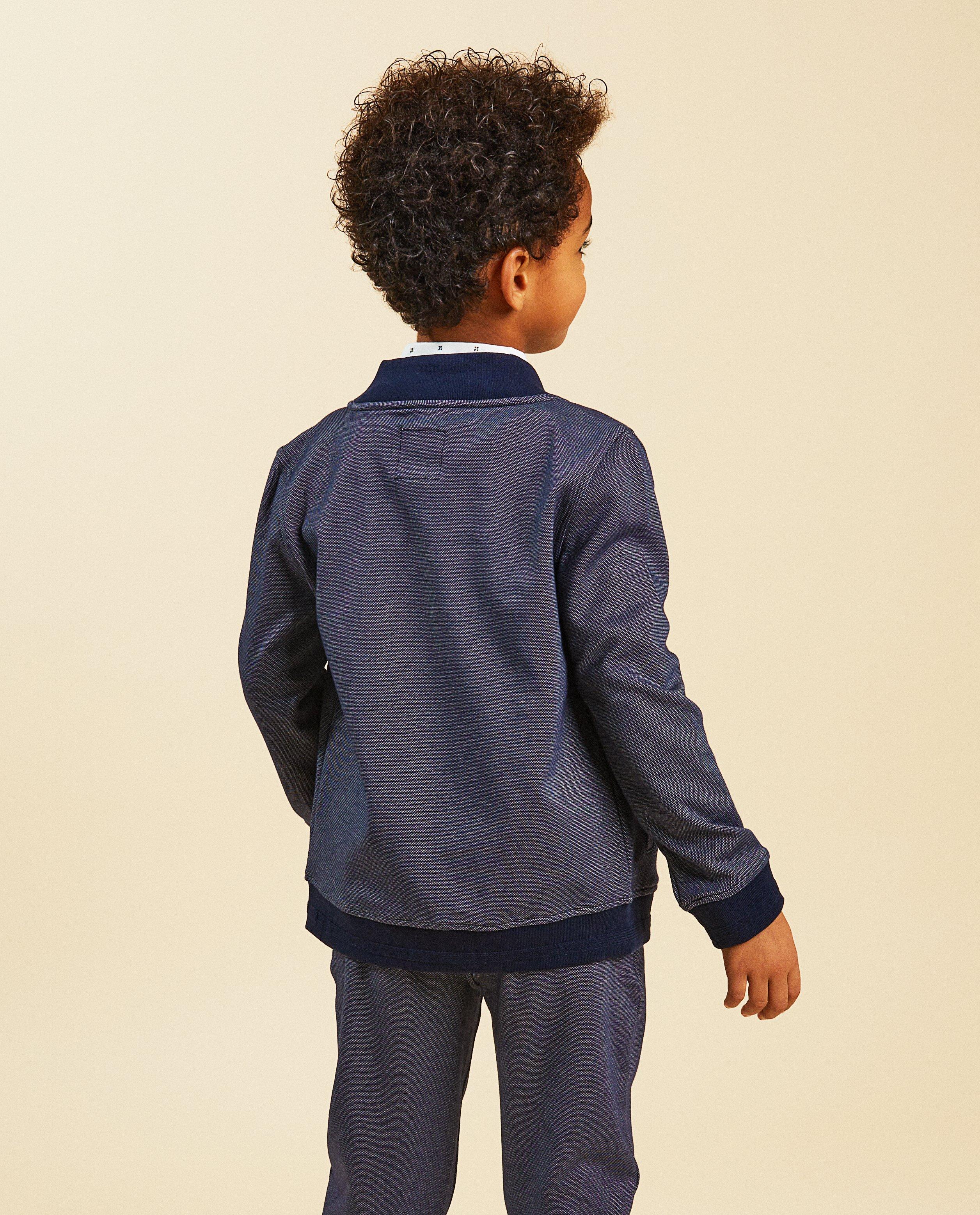 Cardigan - Gemêleerd sweatvest