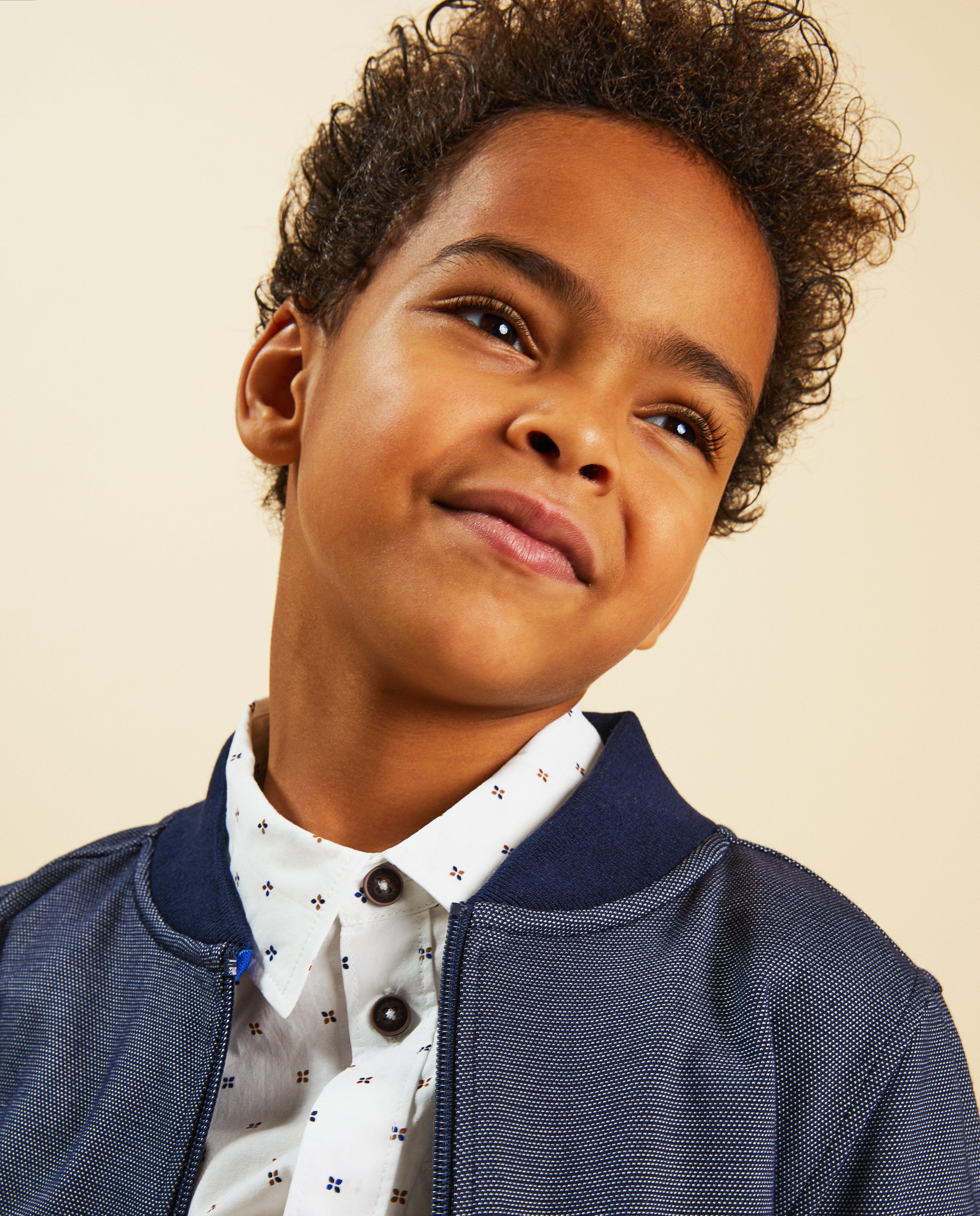 Cardigan - Gemêleerd sweatvest