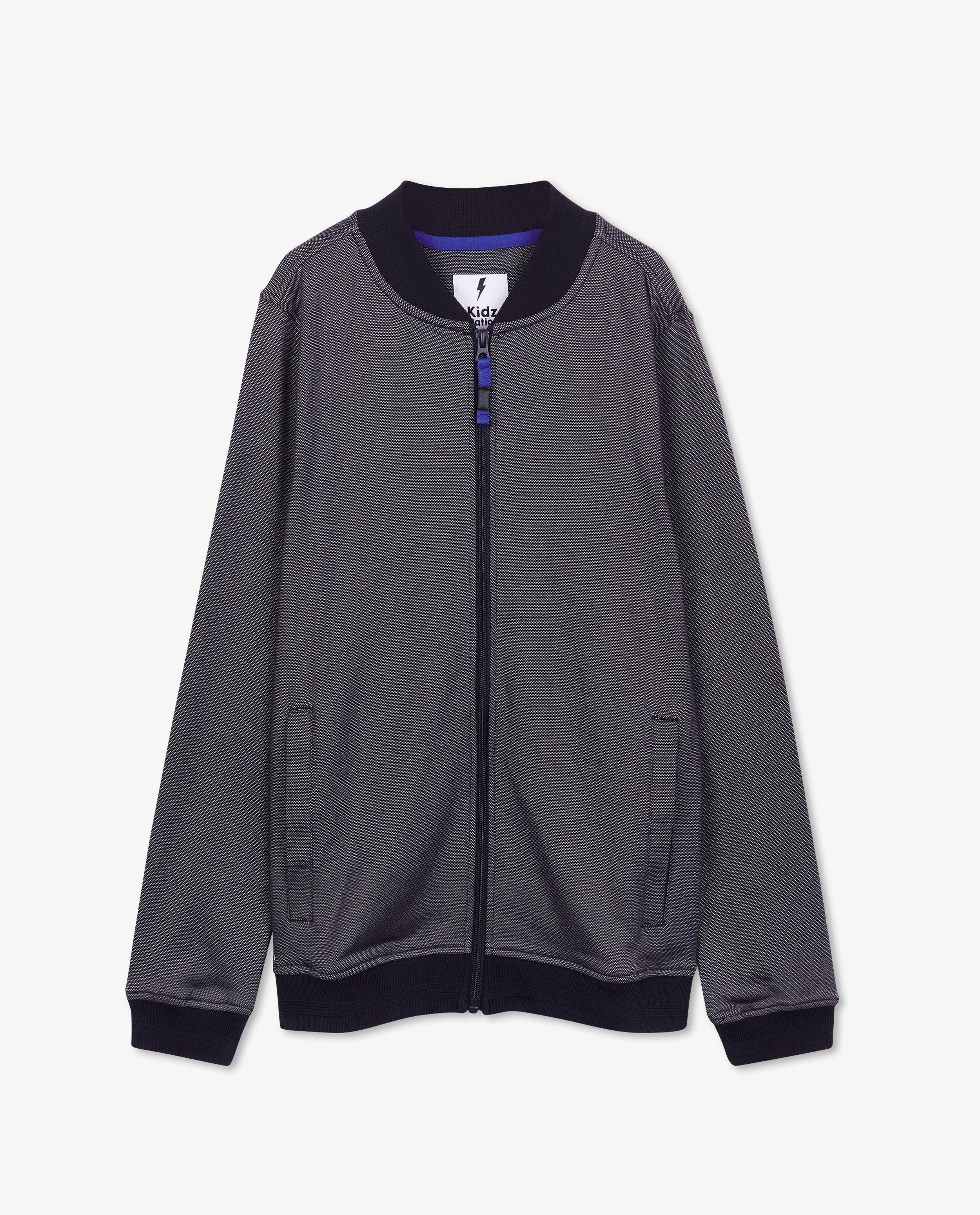 Cardigan - Gemêleerd sweatvest