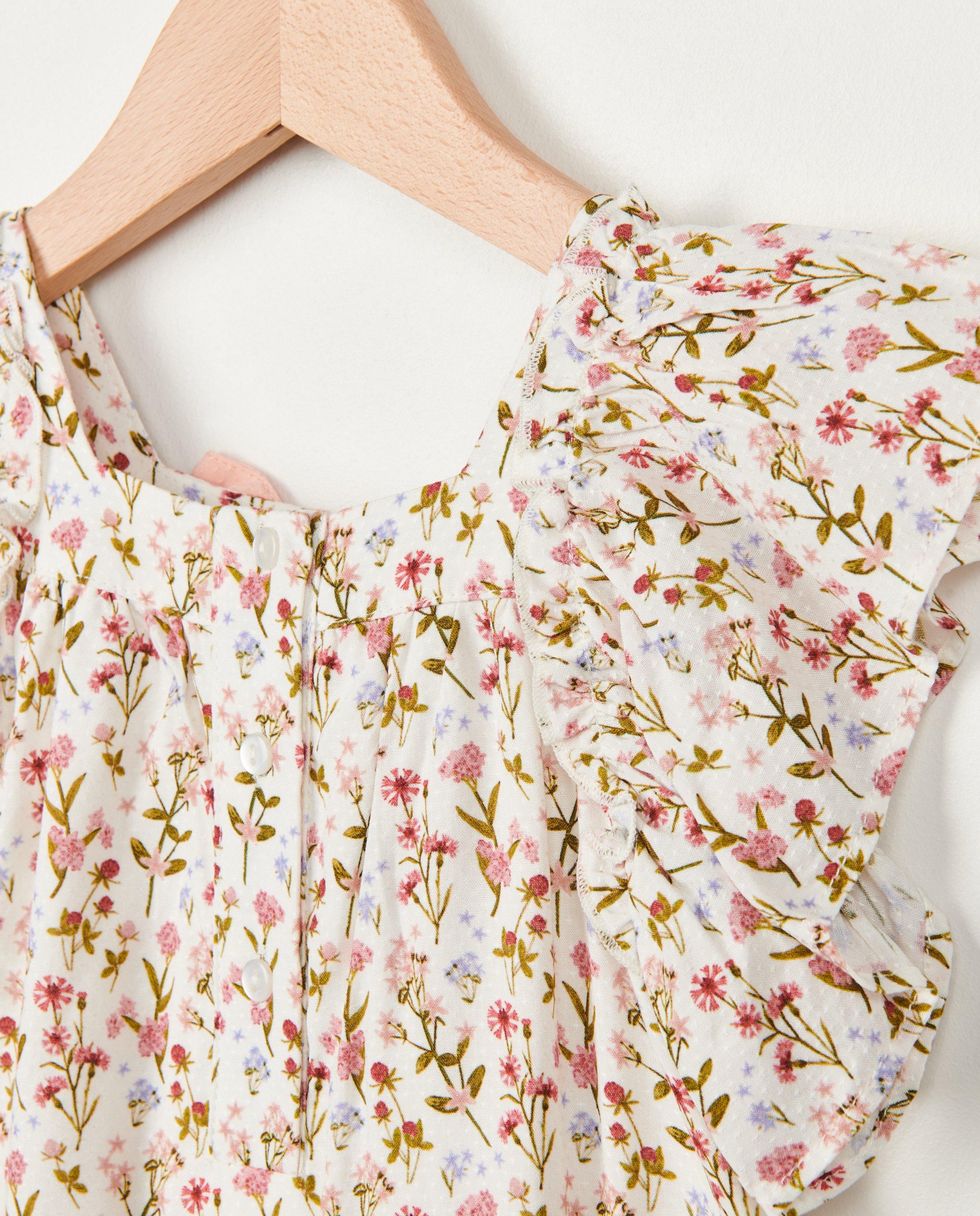 Kleedjes - Jurk met bloemenprint, Feest