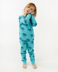 Blauwe pyjama met dinoprint - null - Kidz Nation