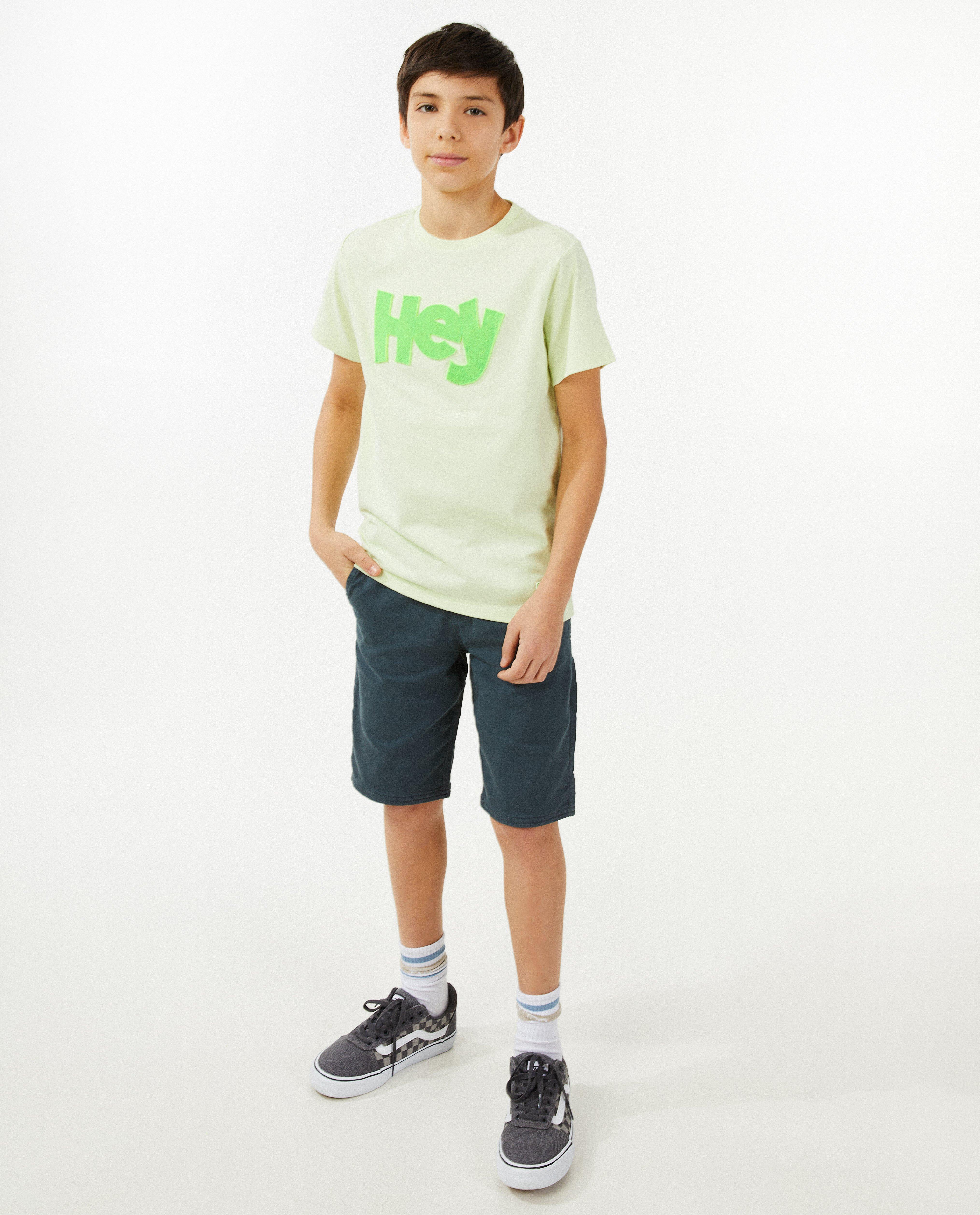 T-shirt met opschrift - null - Dylan Haegens