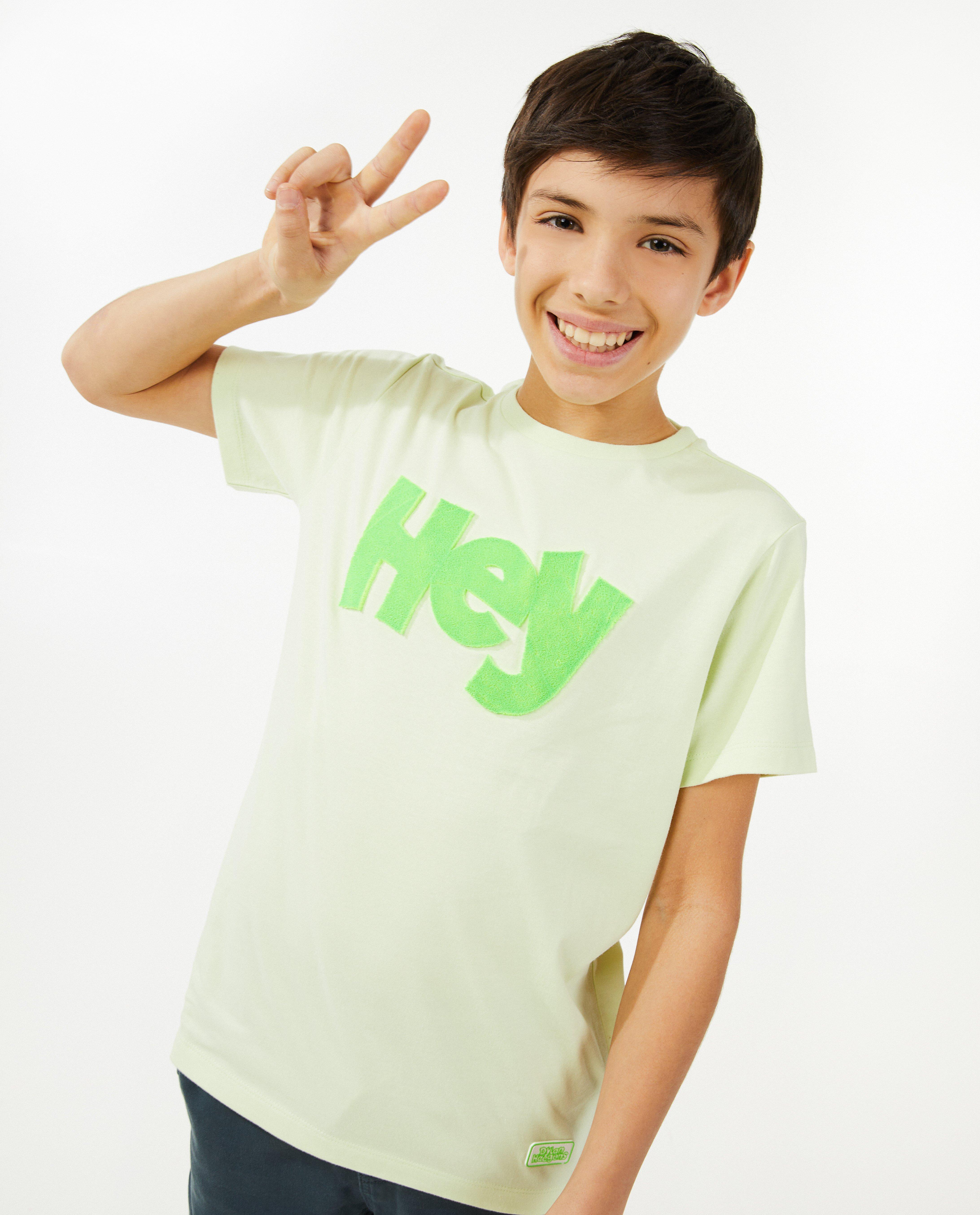 T-shirts - T-shirt met opschrift