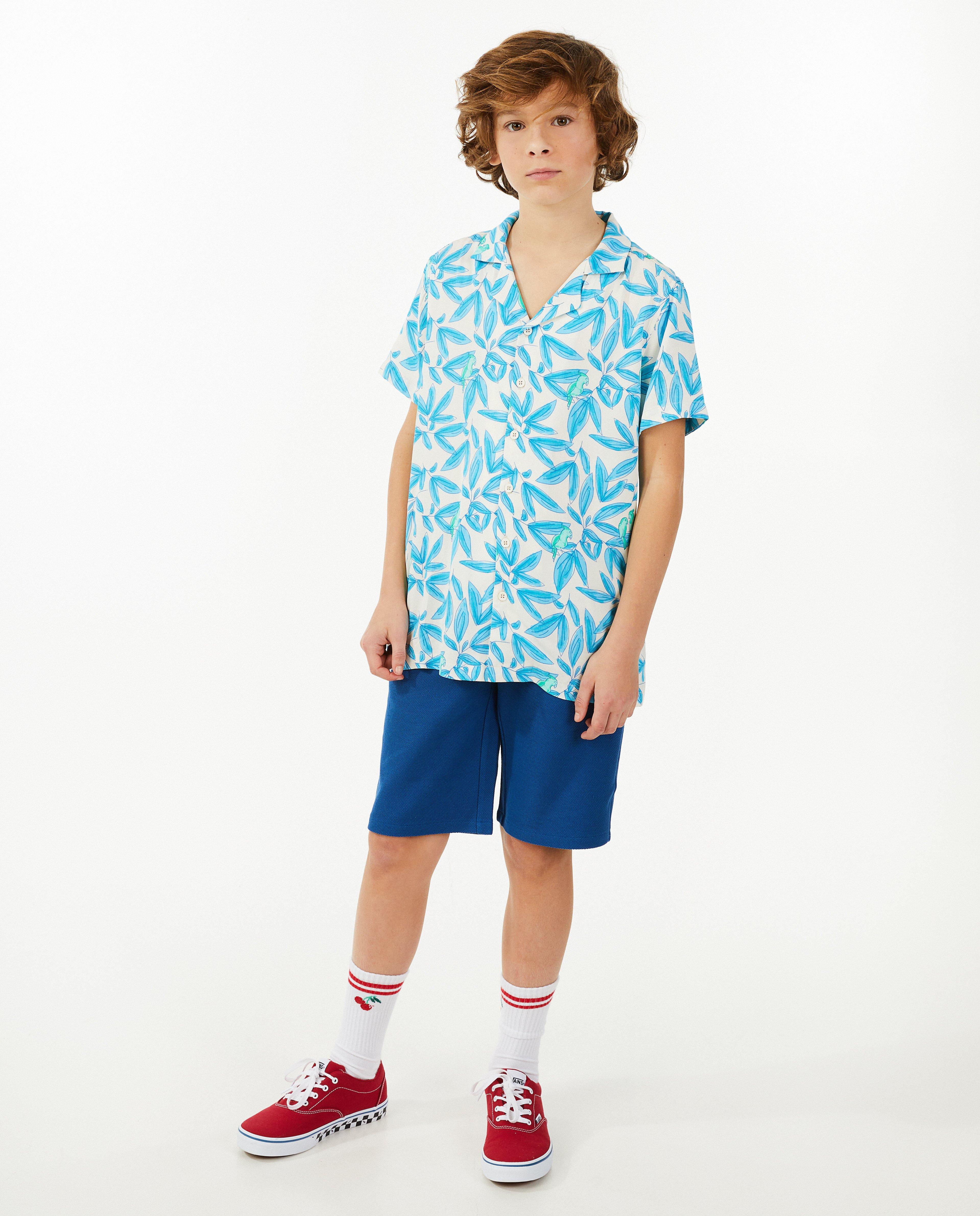 Hemd met print - null - Fish & Chips