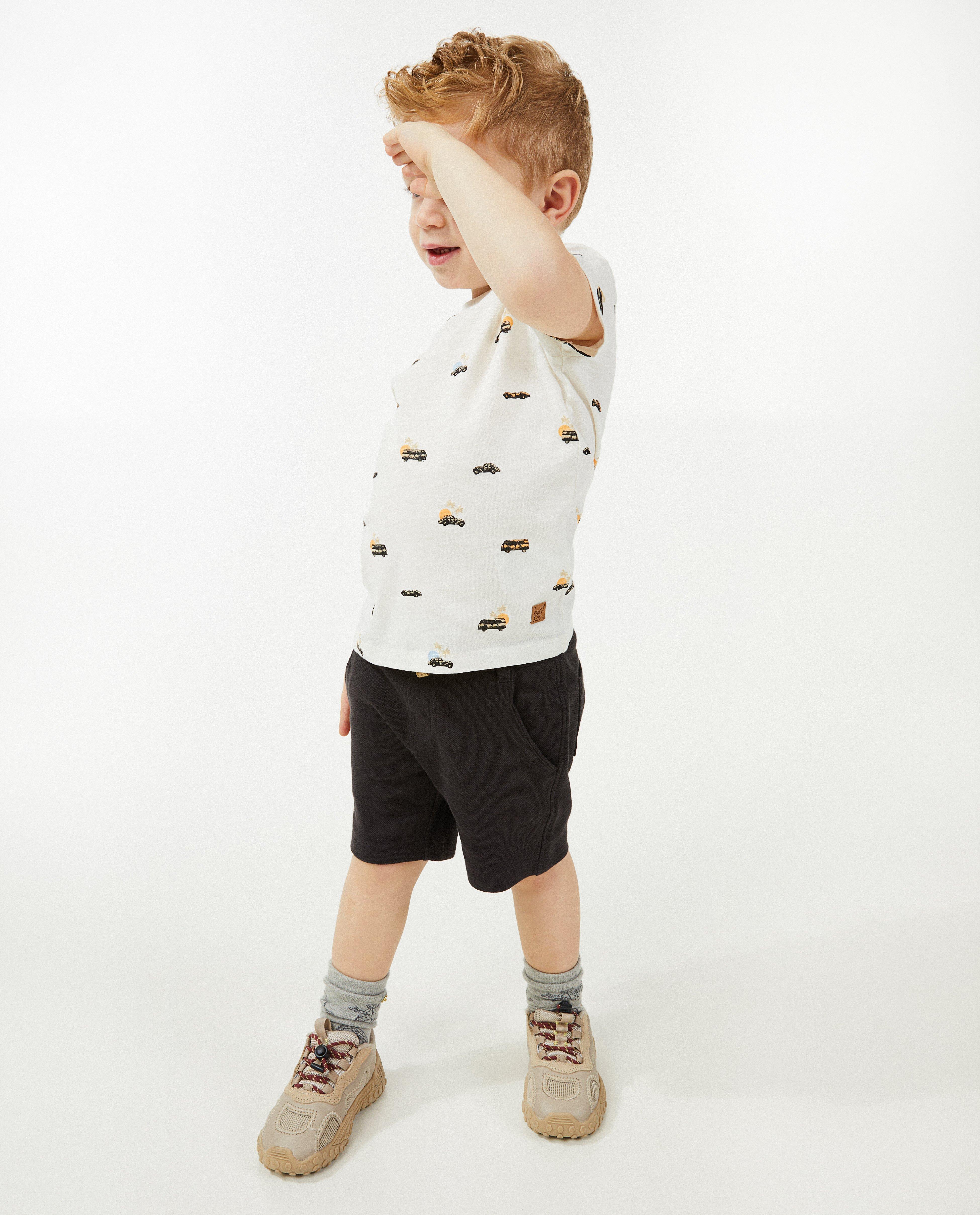 Donkergrijze short - null - Samson
