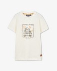 T-shirts - T-shirt met reliëfprint