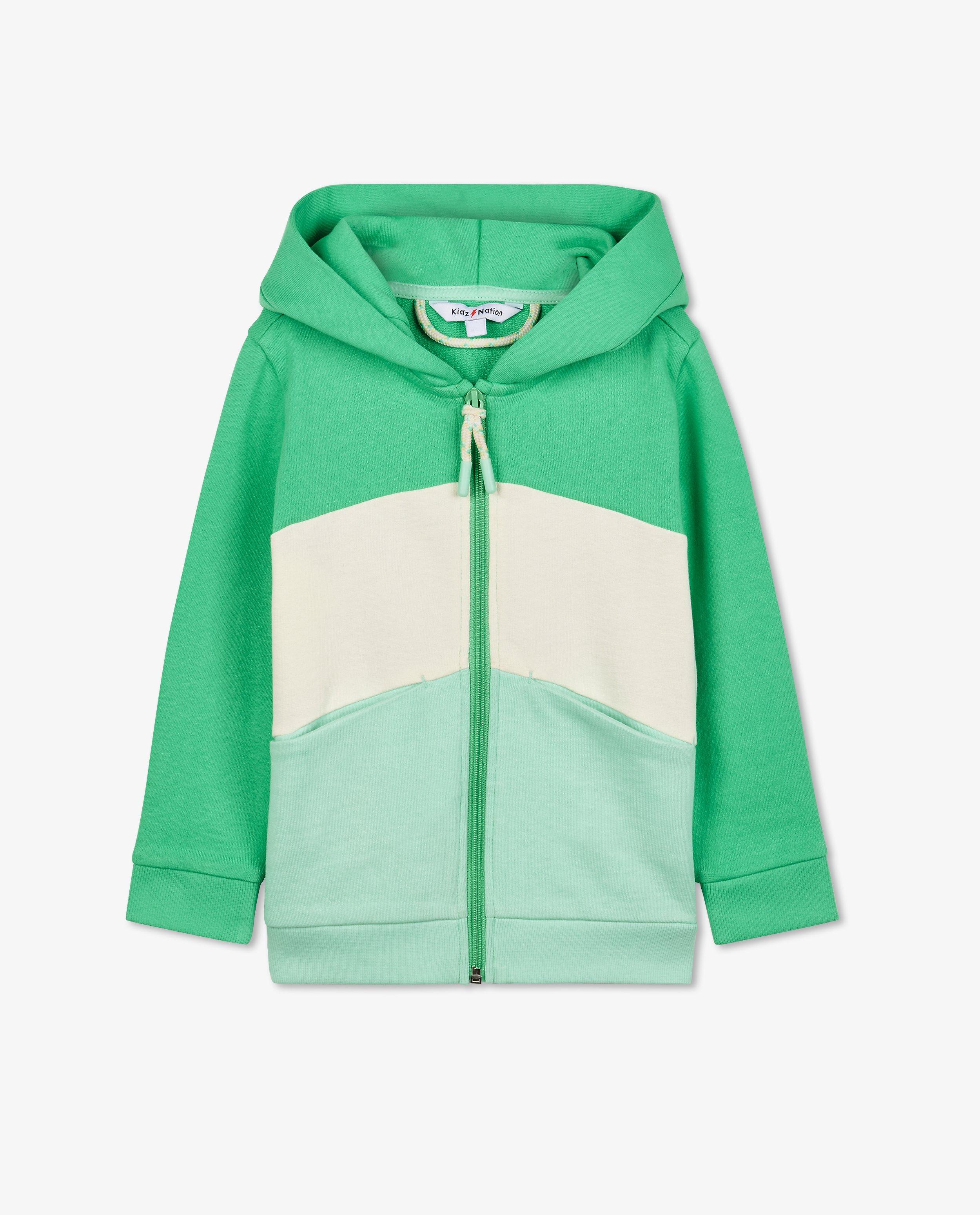 Cardigan - Sweatvest met color block