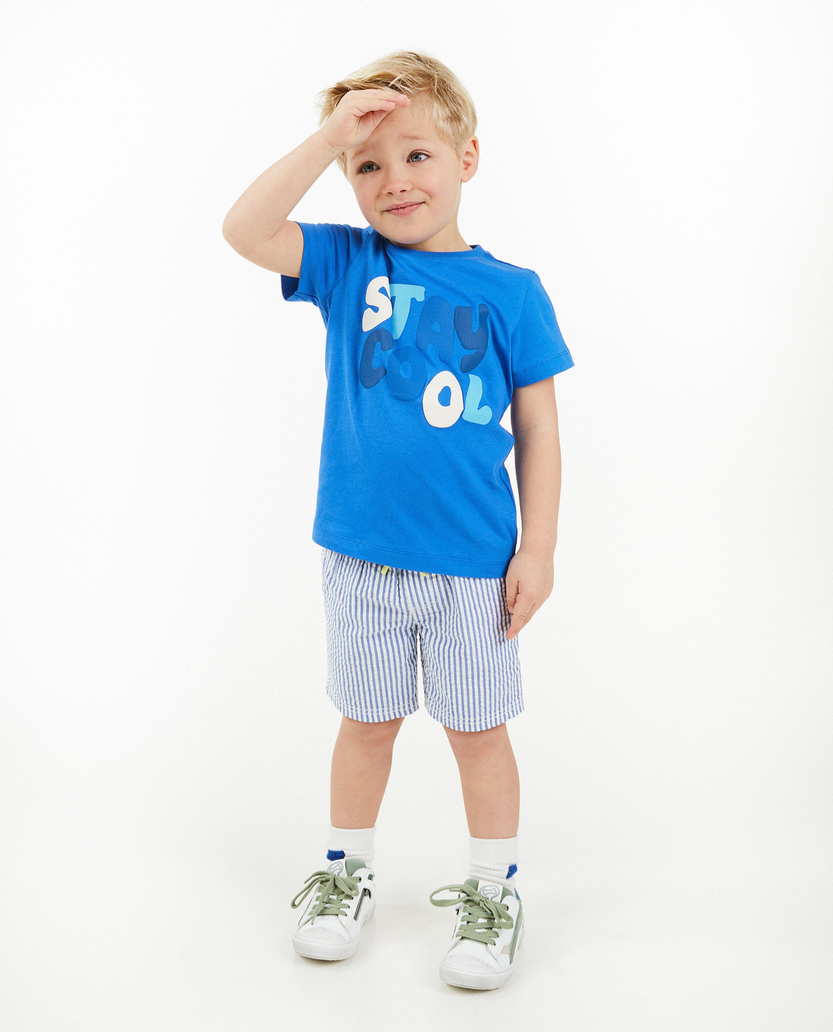 T-shirt met opschrift - null - Kidz Nation