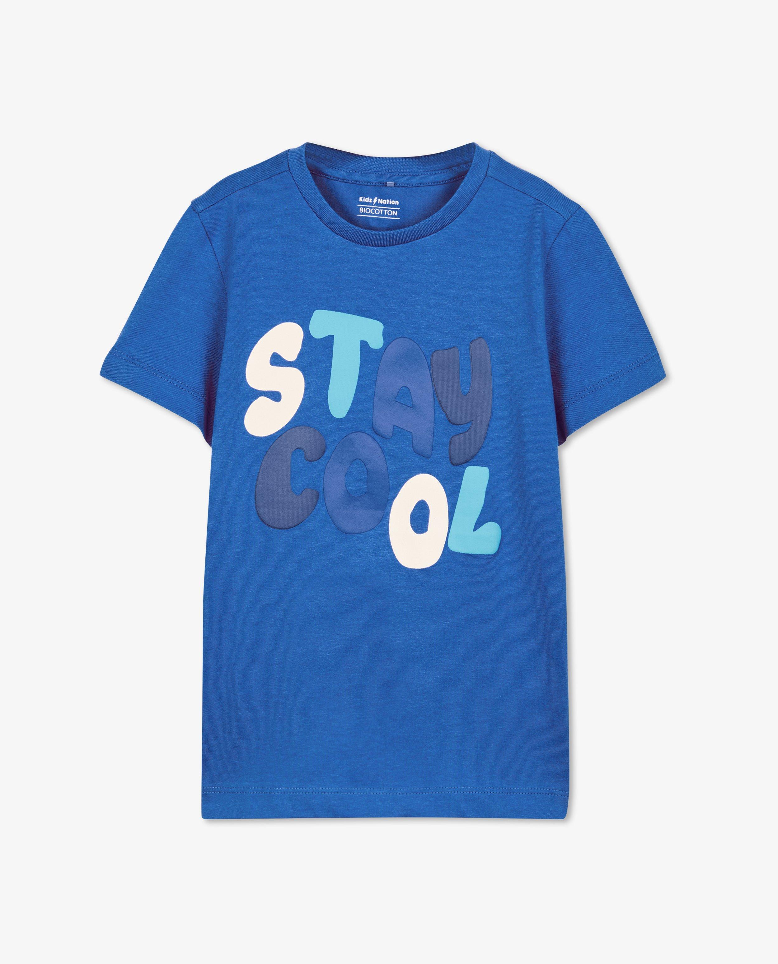 T-shirts - T-shirt met opschrift