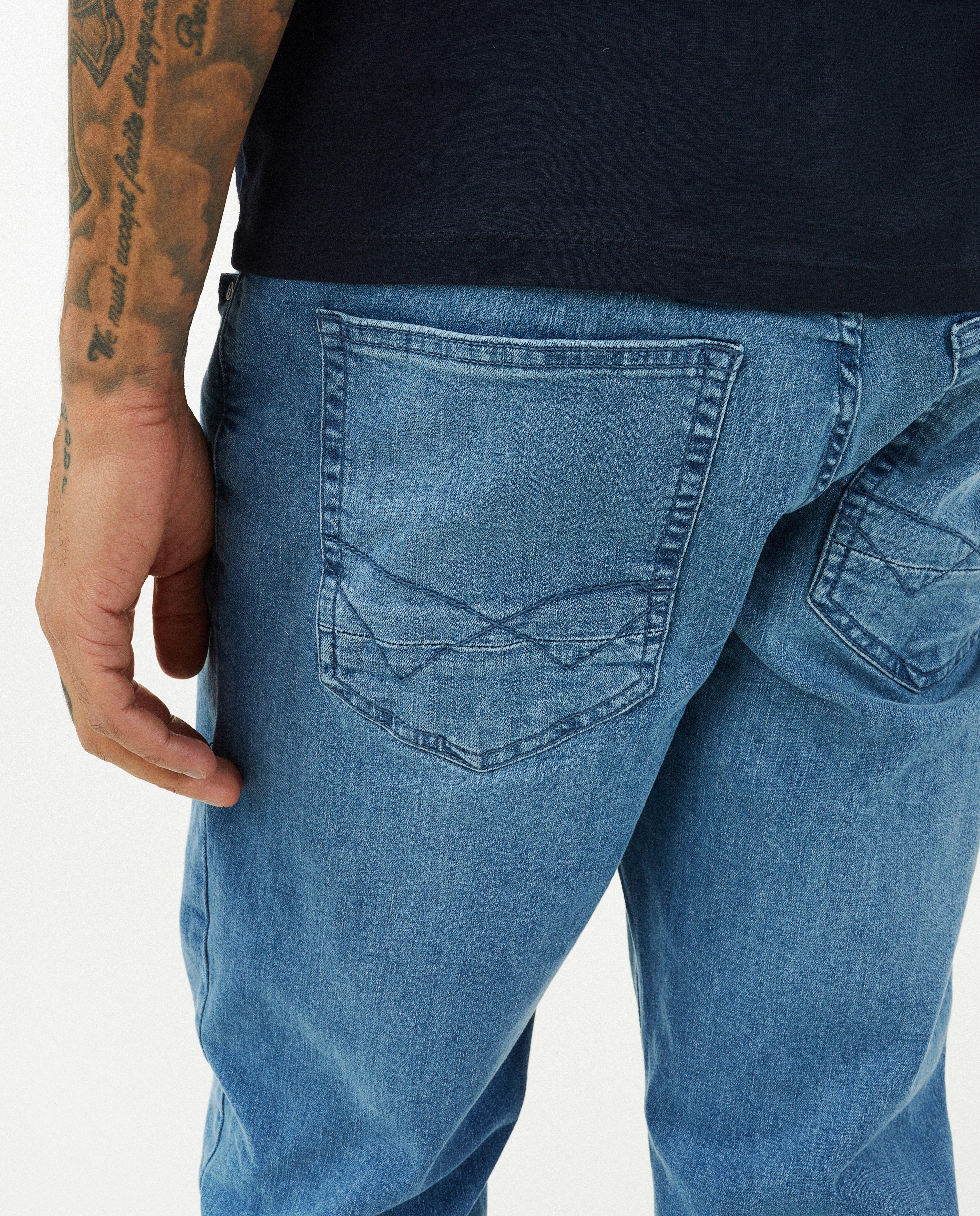 Jeans - Blauwe jeans, regular fit