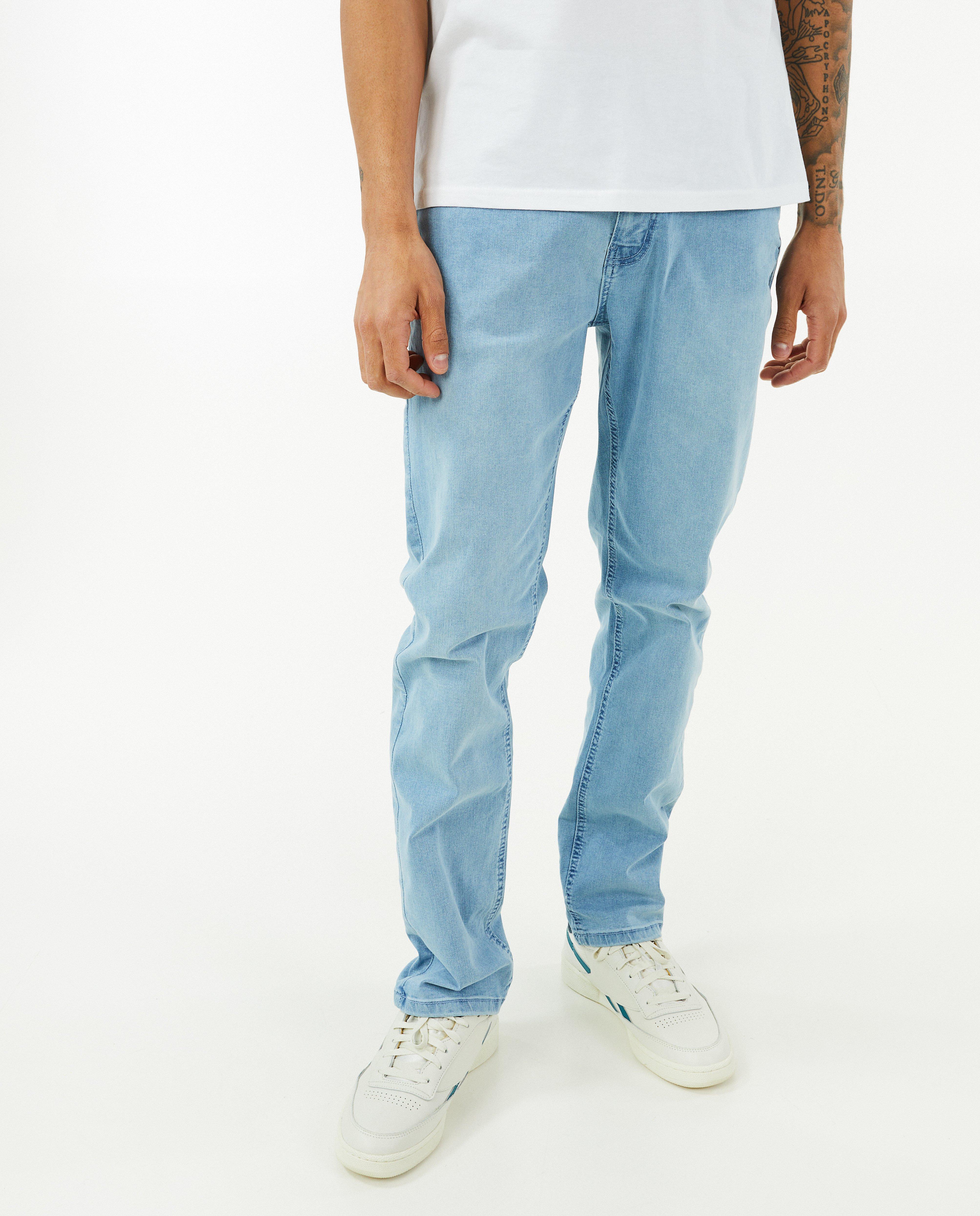 Jeans - Lichtblauwe jeans, regular fit