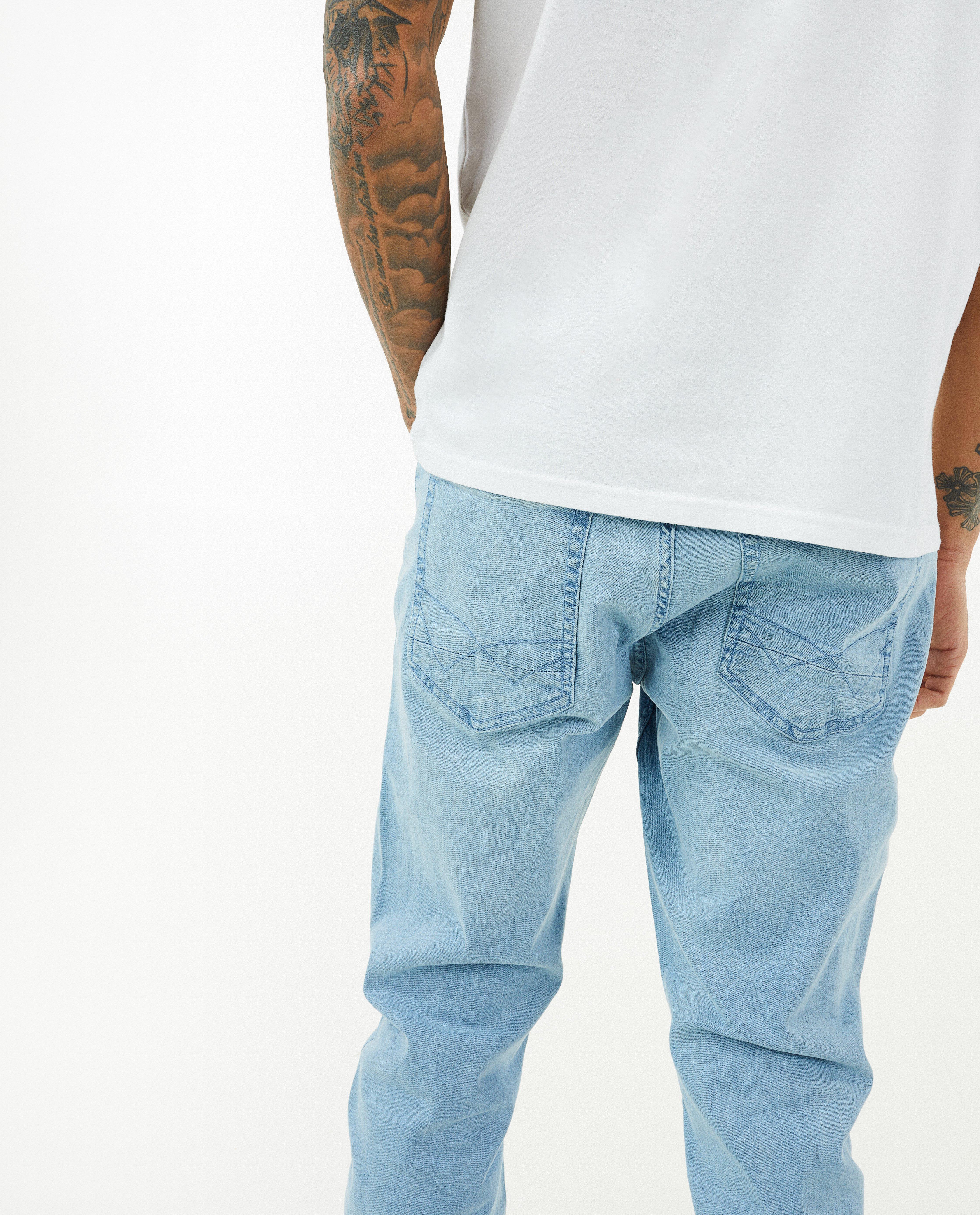 Jeans - Lichtblauwe jeans, regular fit
