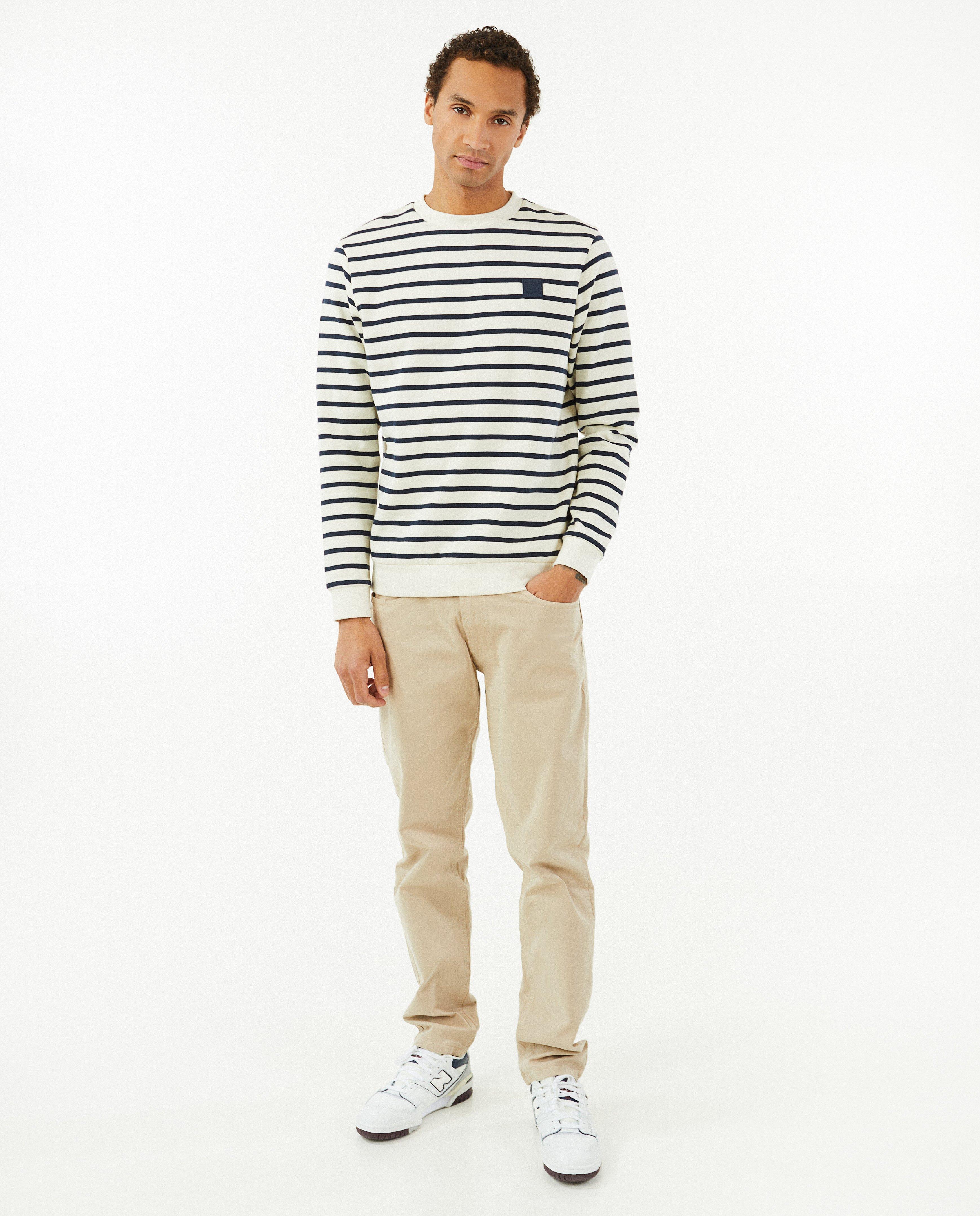 Beige broek, regular fit - null - Brams Paris
