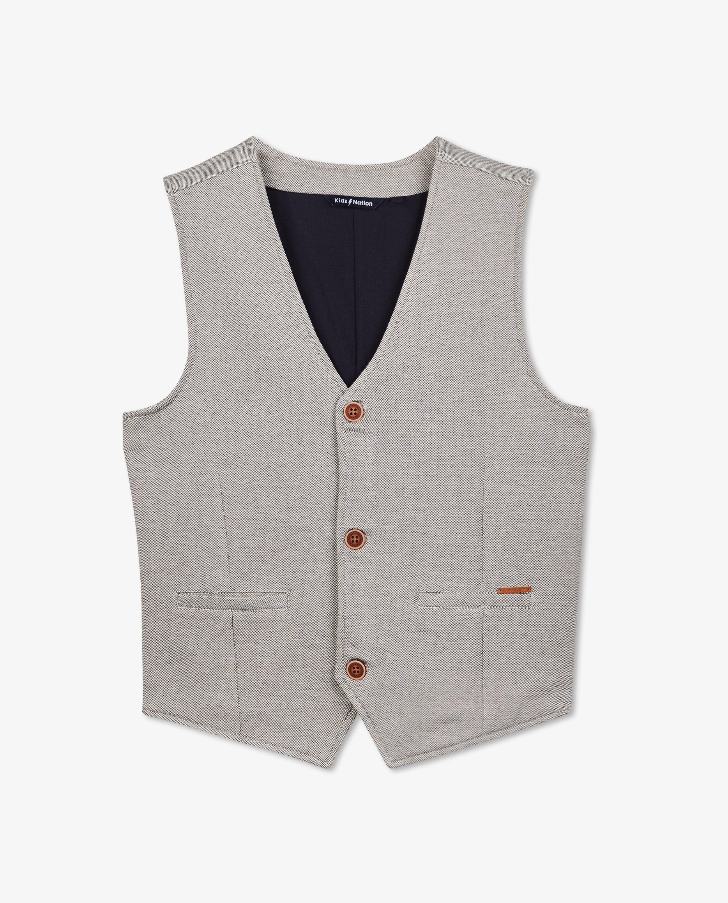 Cardigan - Gemêleerde gilet