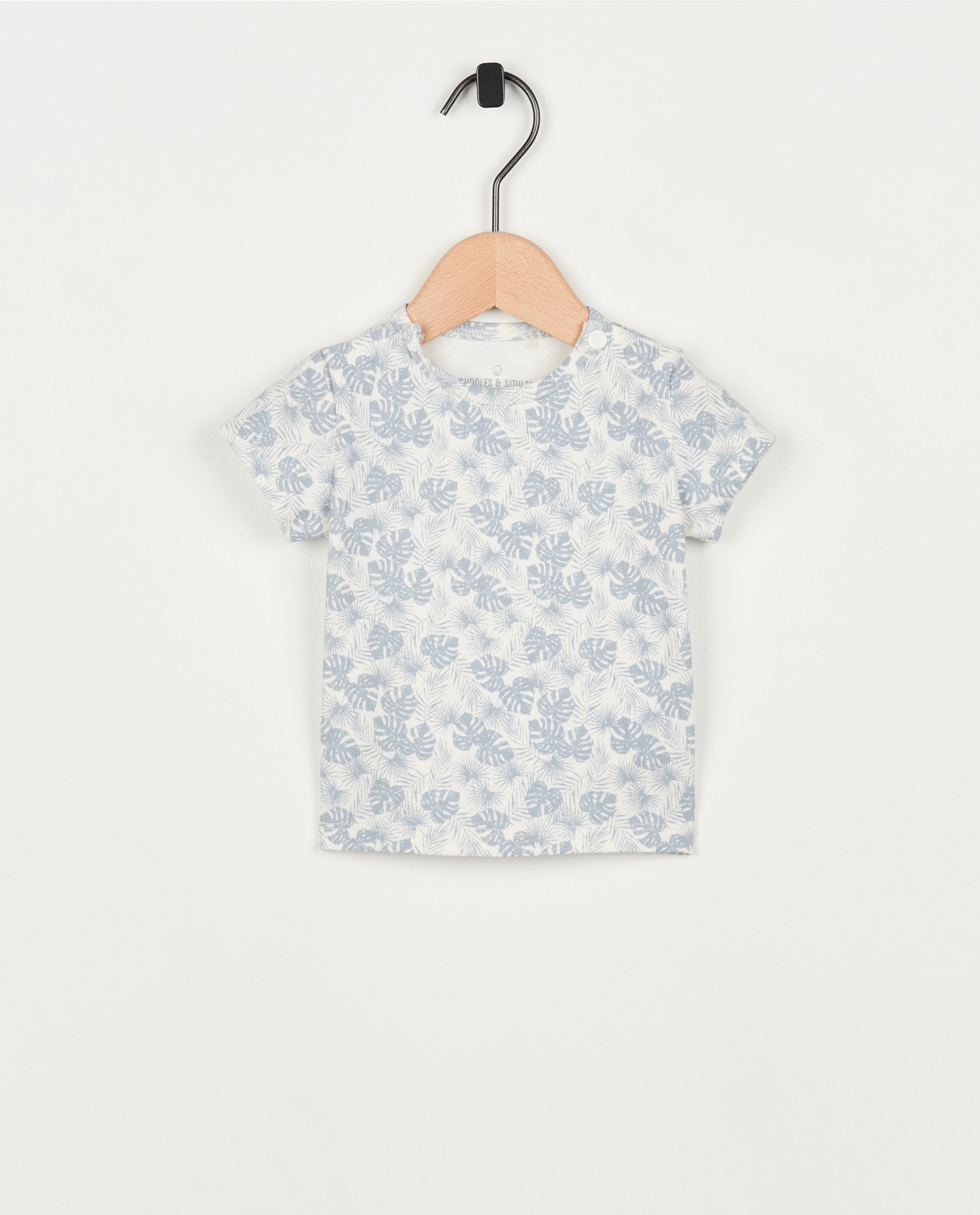 T-shirt met tropische print - null - Newborn 50-68