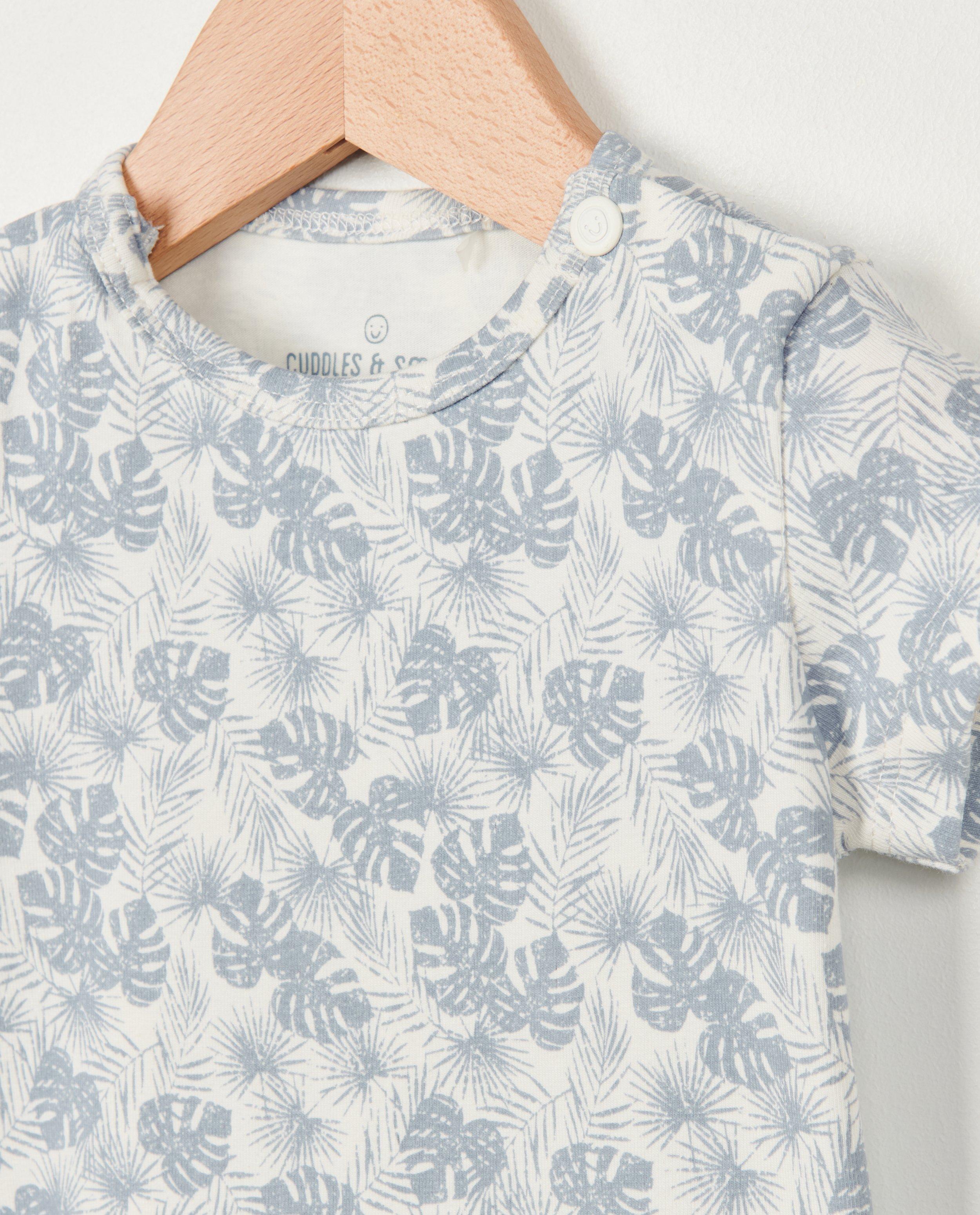 T-shirts - T-shirt à imprimé tropical