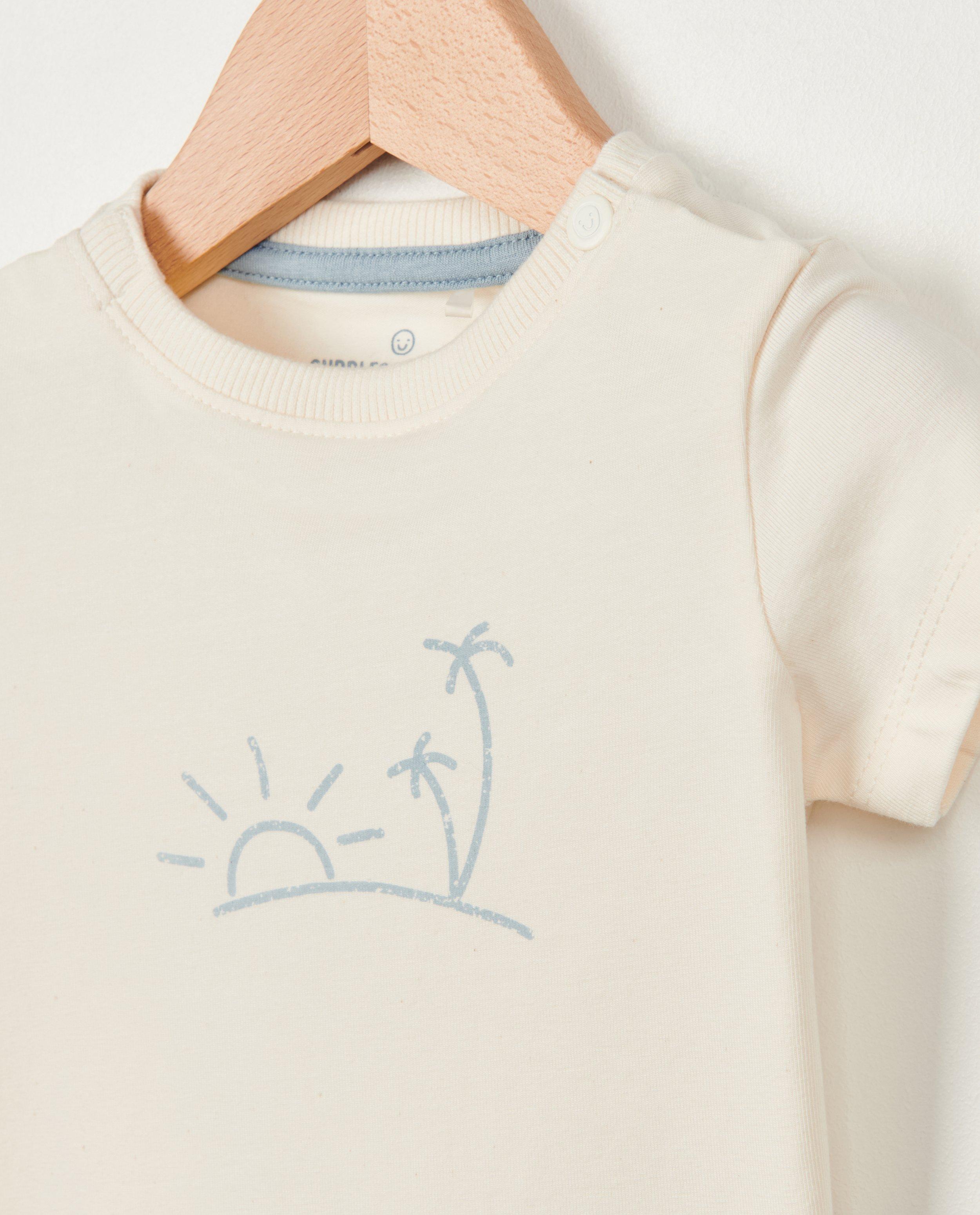 T-shirts - Wit T-shirt met print