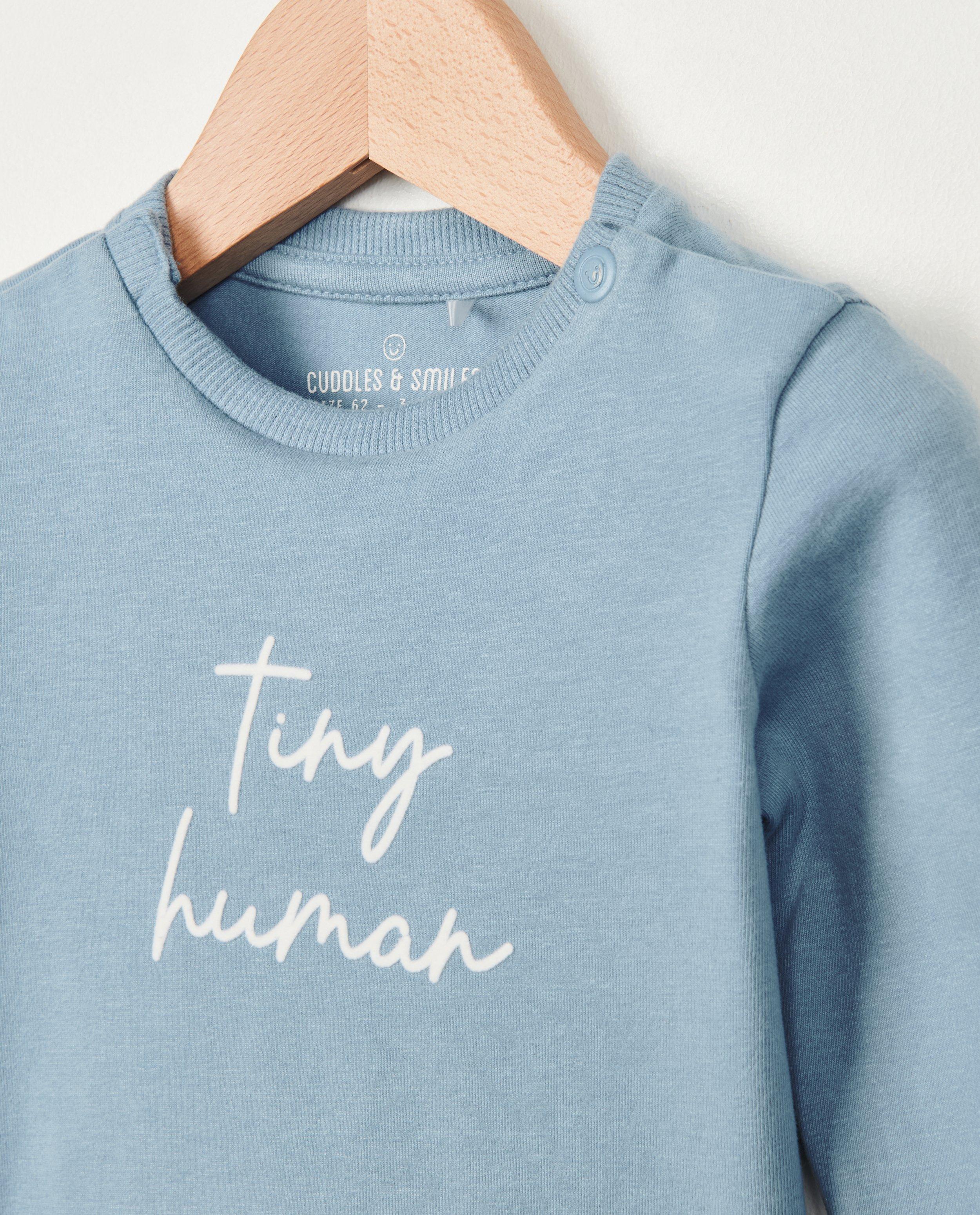 T-shirts - Longsleeve met opschrift