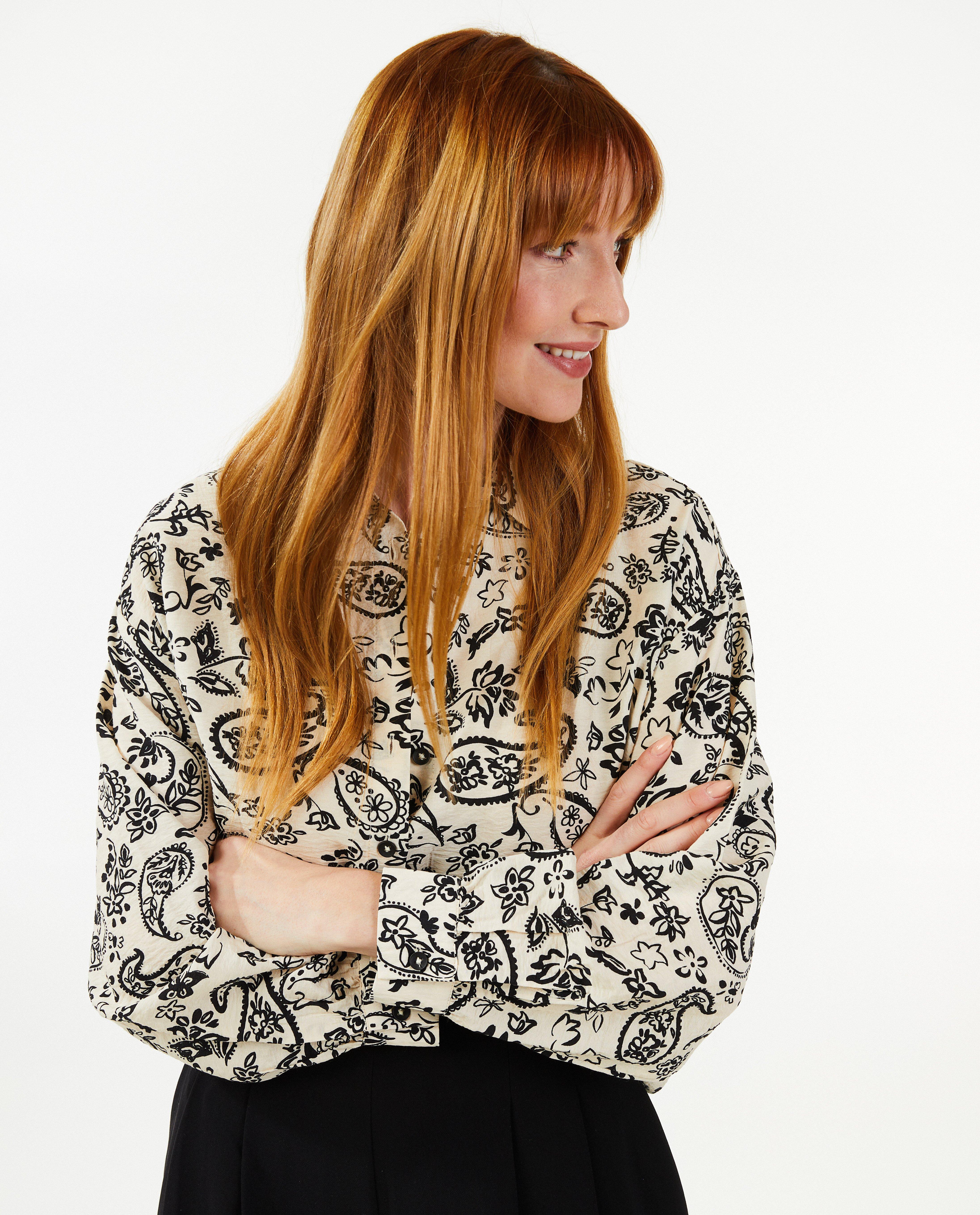 Hemd met print - Product Detail - wit - afbeelding nummer 2