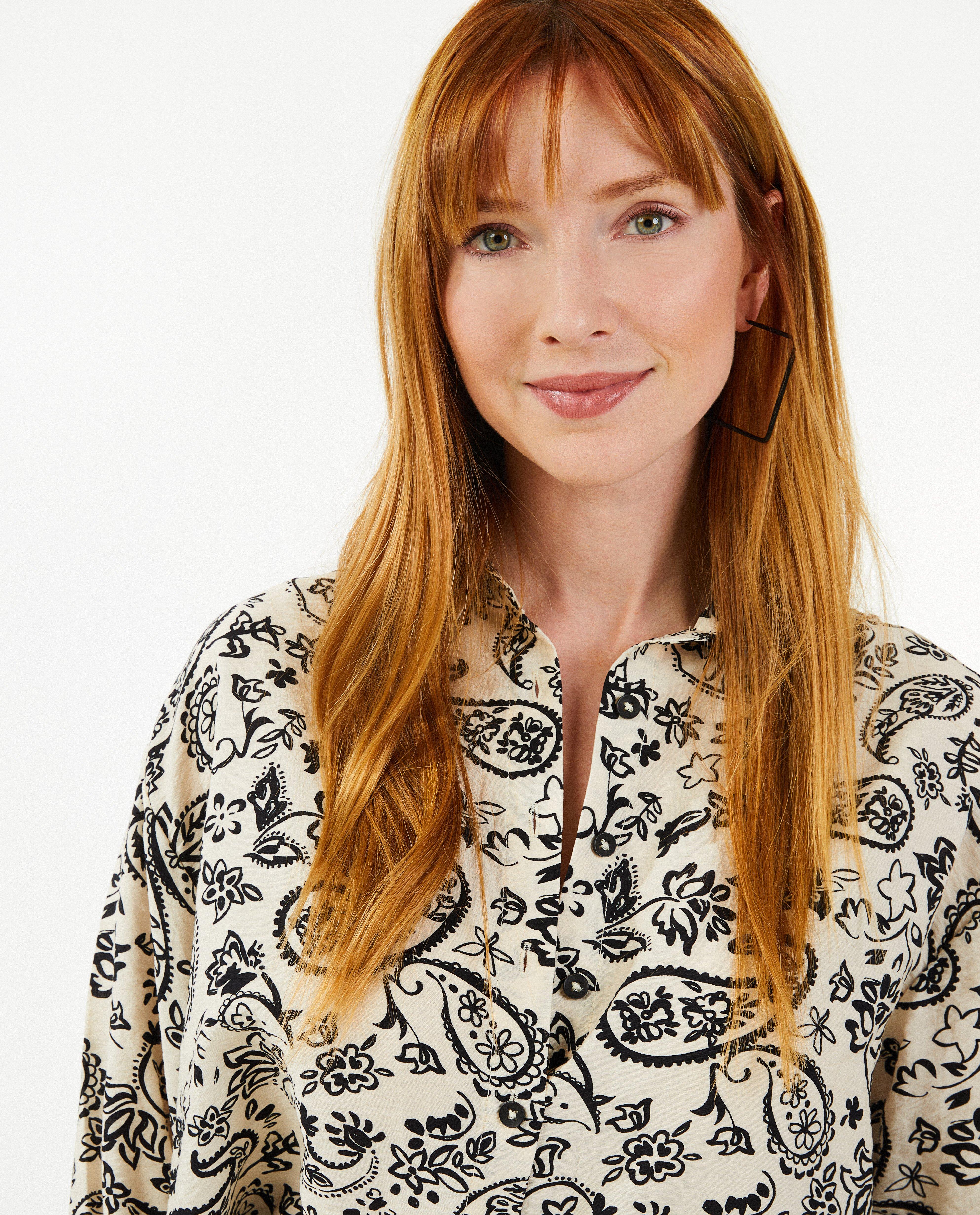 Hemd met print - Product Detail - wit - afbeelding nummer 4