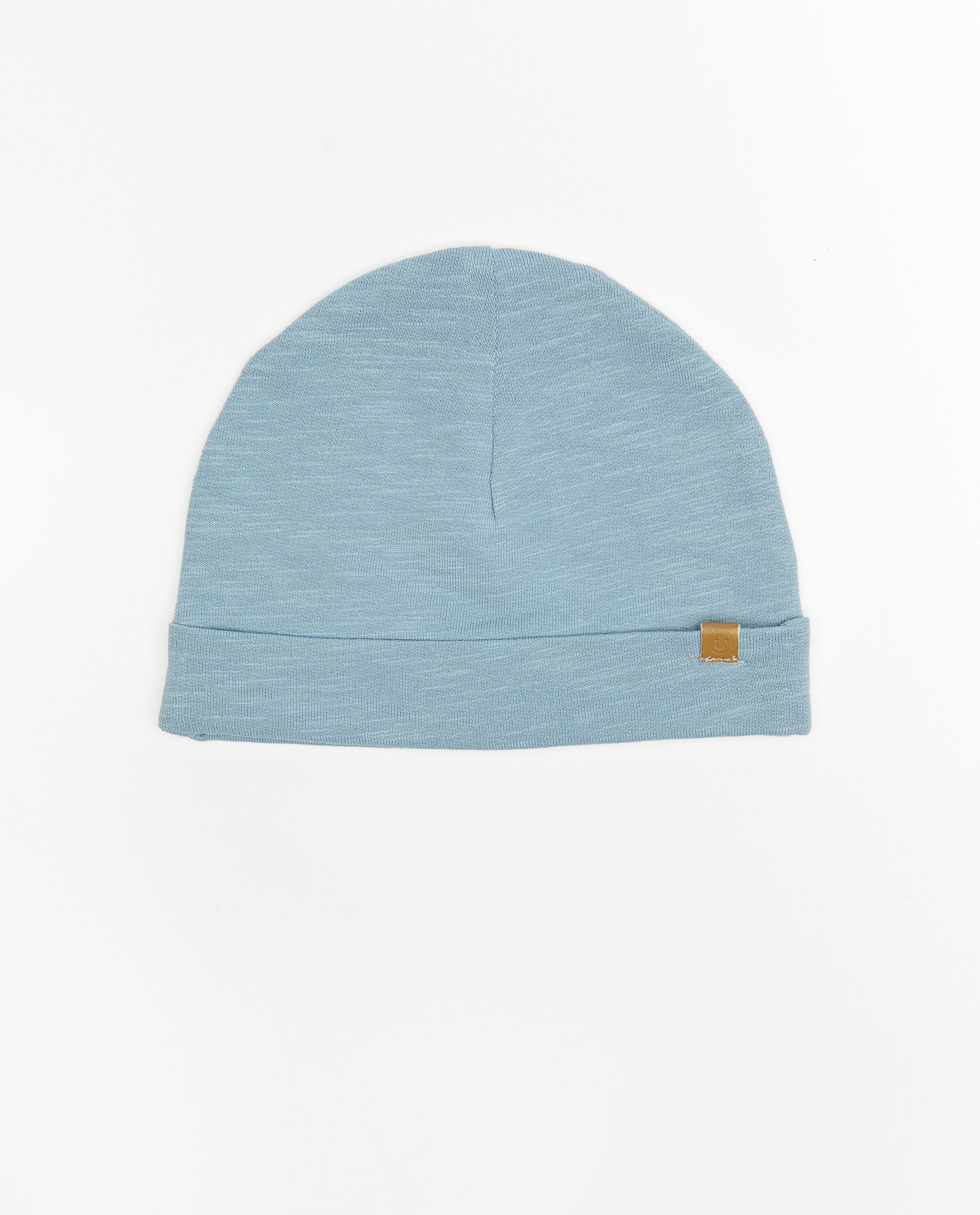 Blauwe muts - null - Newborn 50-68