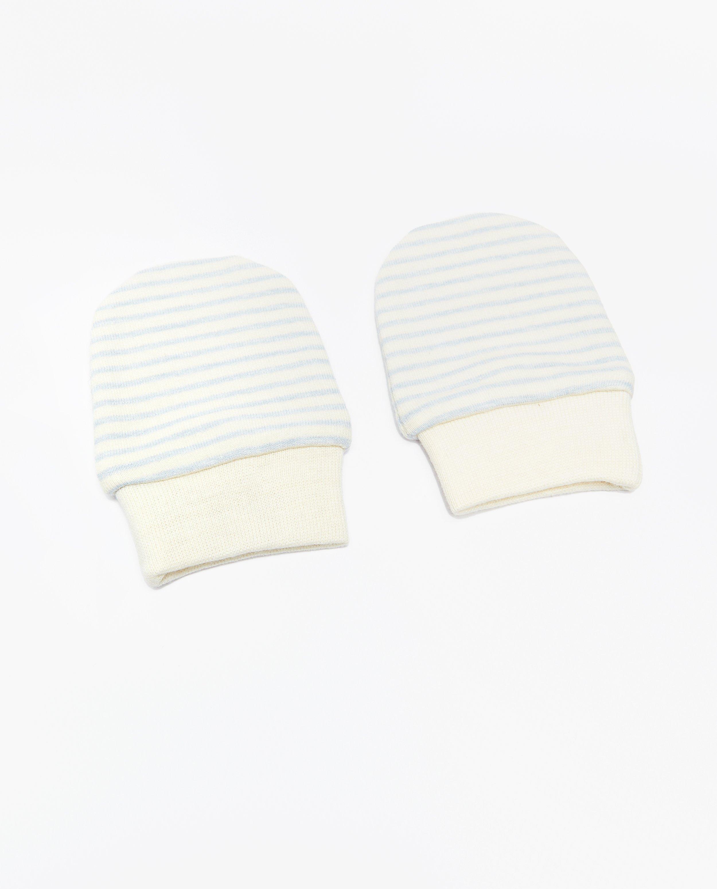 Babyspulletjes - Krabwantjes met strepen