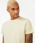 T-shirts - Beige T-shirt met opschrift