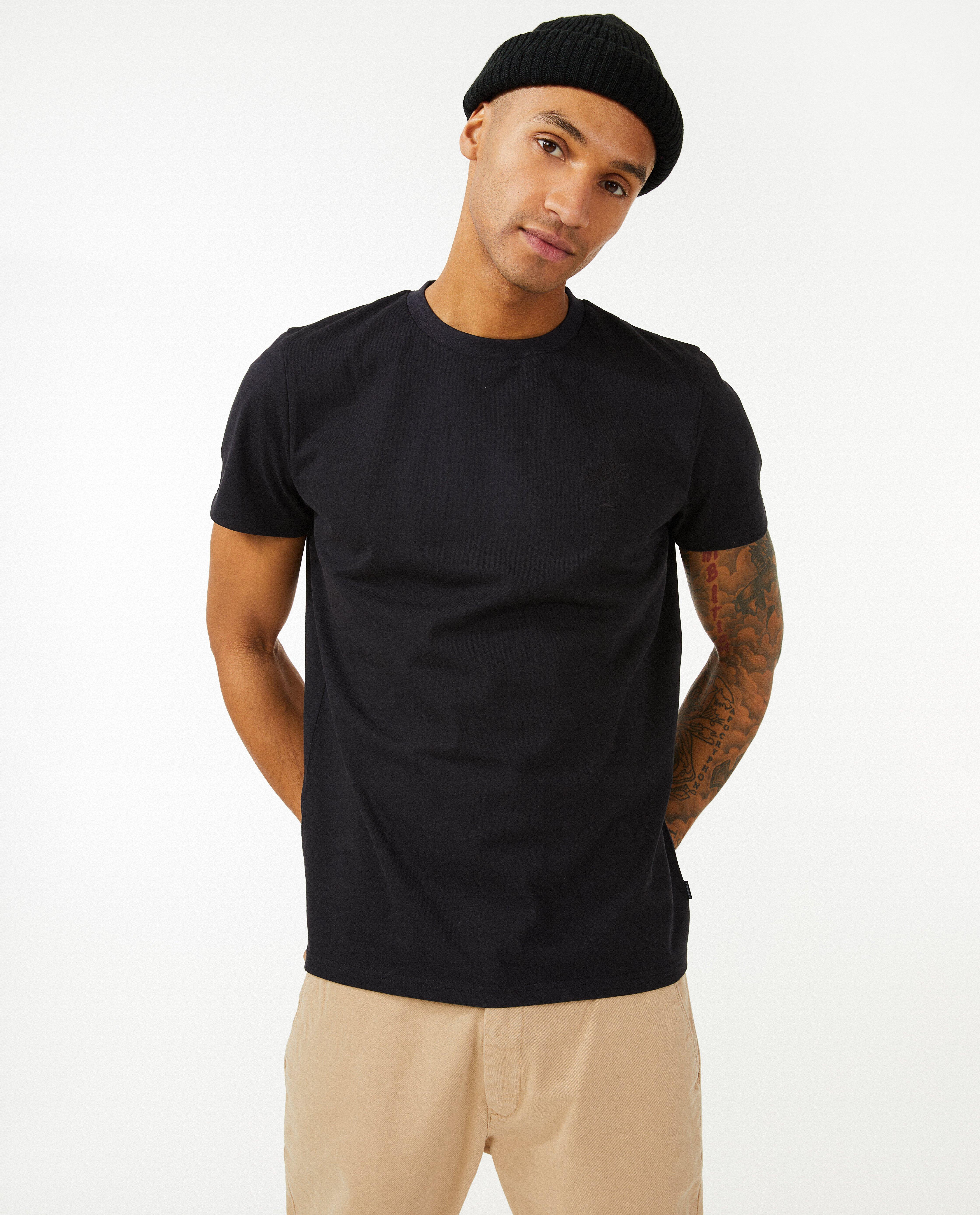 T-shirt met borduursel - null - Quarterback