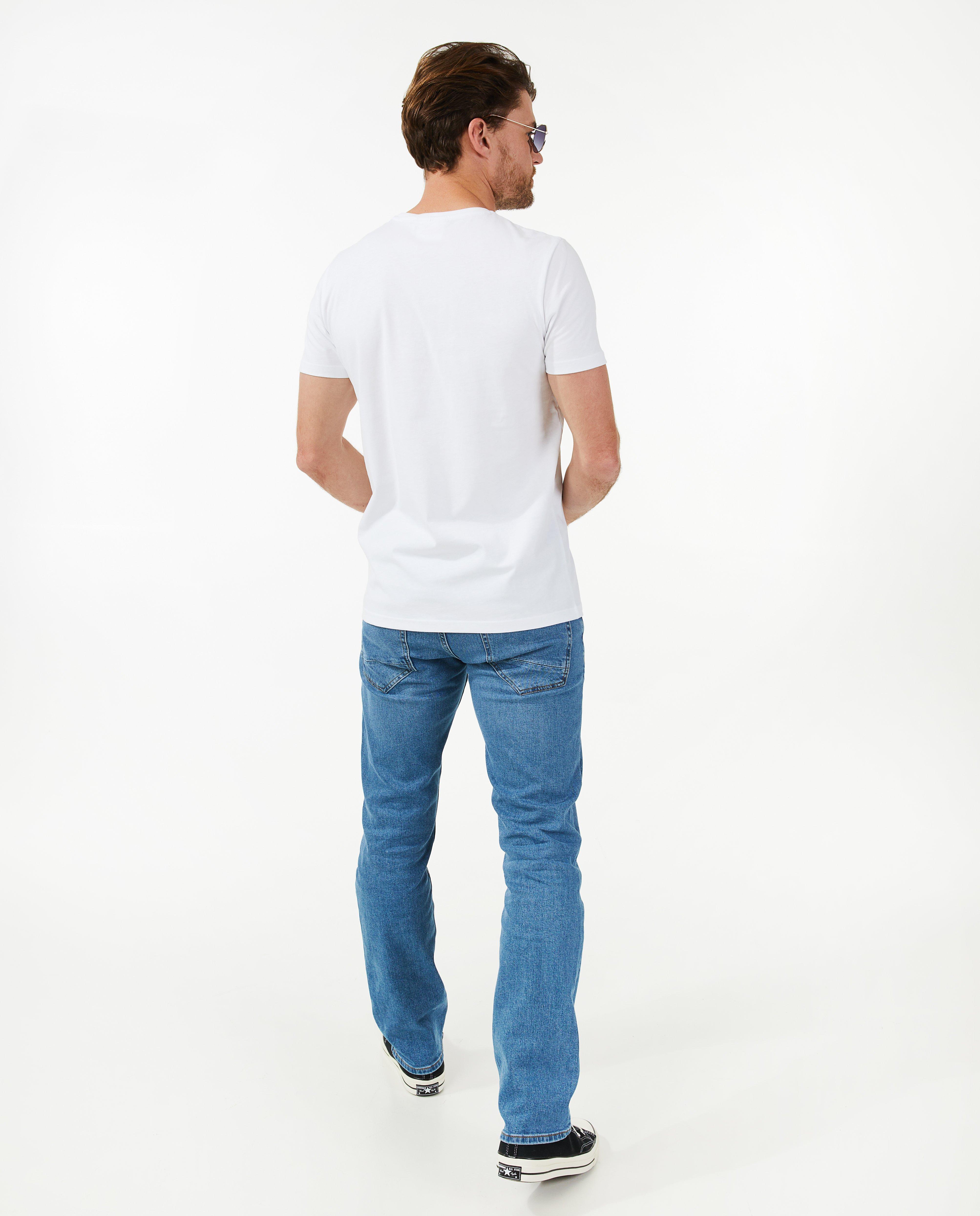 T-shirts - Wit T-shirt, Miami vice