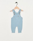 Blauwe jumpsuit van sweatstof - null - Newborn