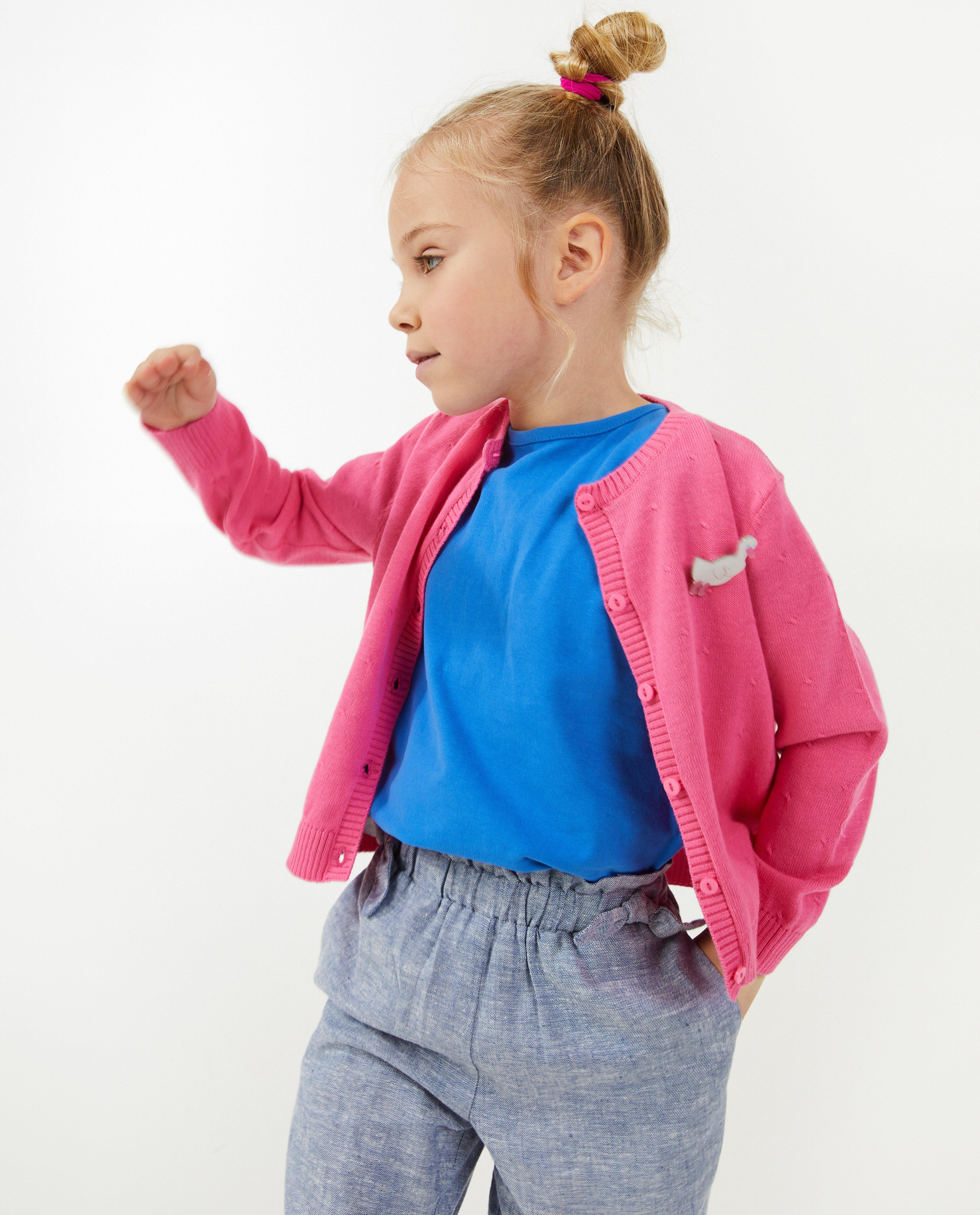 Cardigan - Cardigan met broche