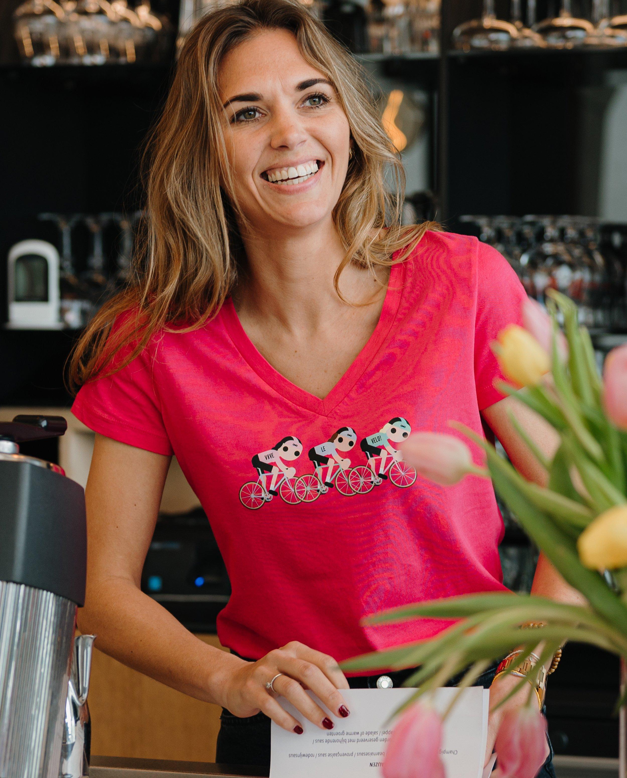 T-shirt peloton, dames - null - Vive le vélo