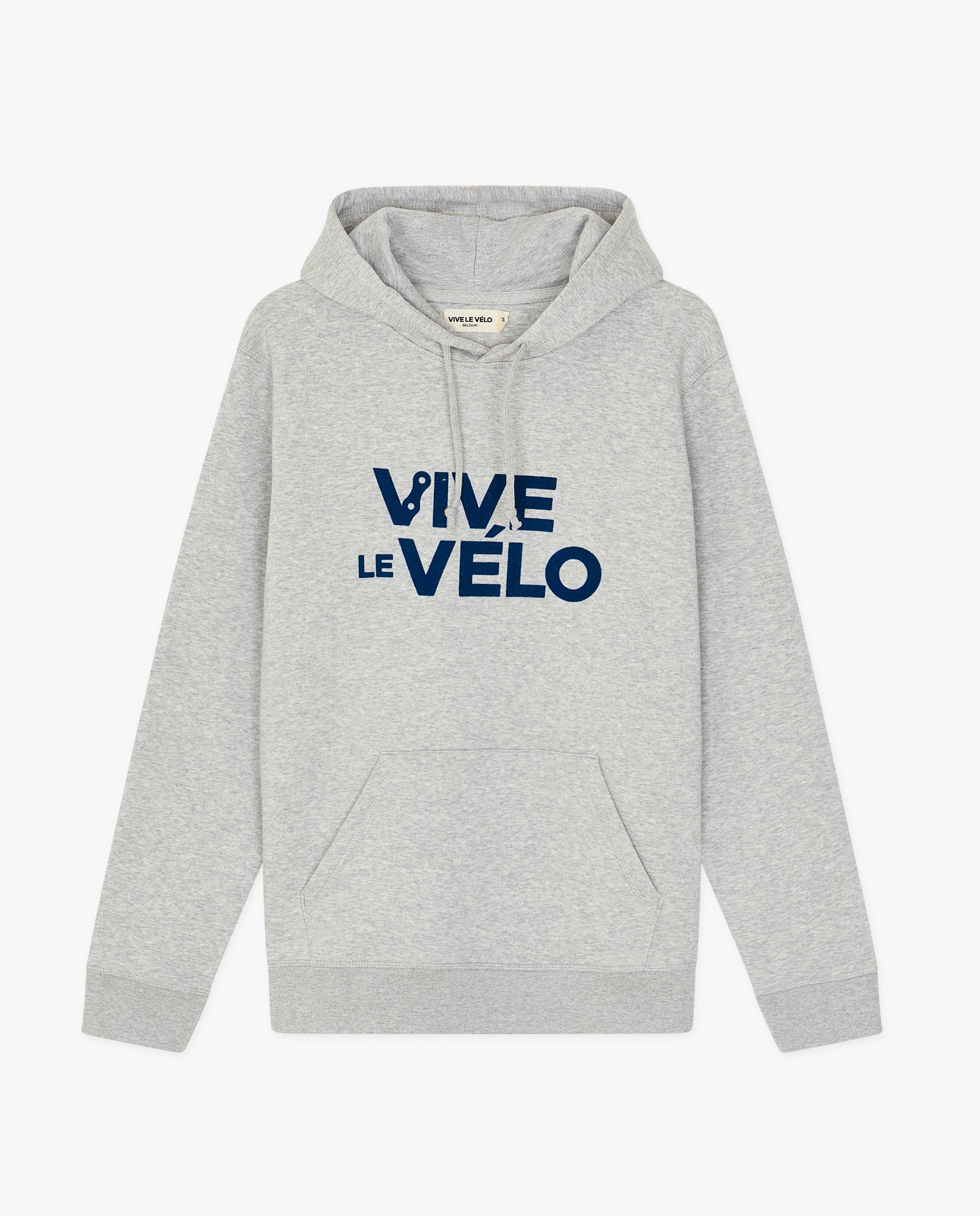 Sweaters - Hoodie met bloklogo, heren