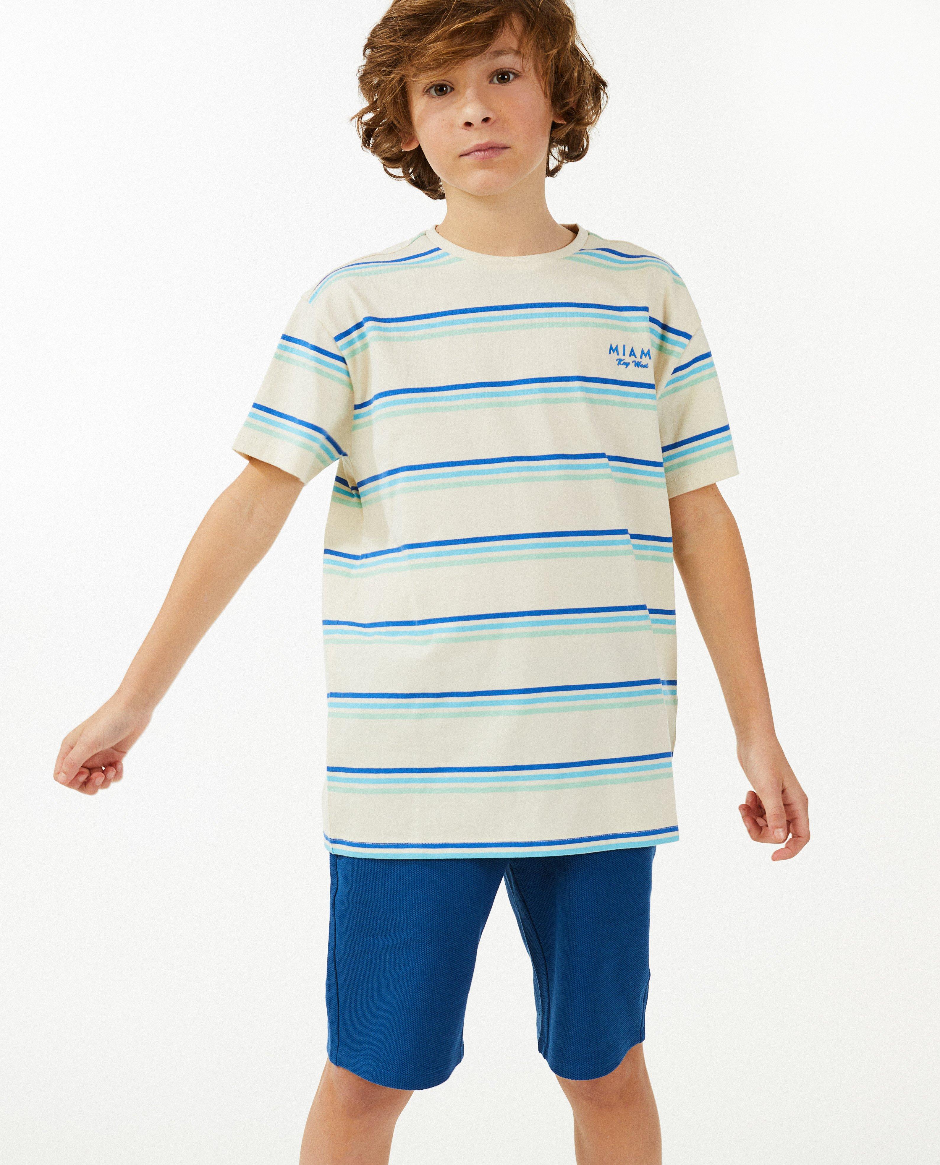 T-shirts - T-shirt met strepen