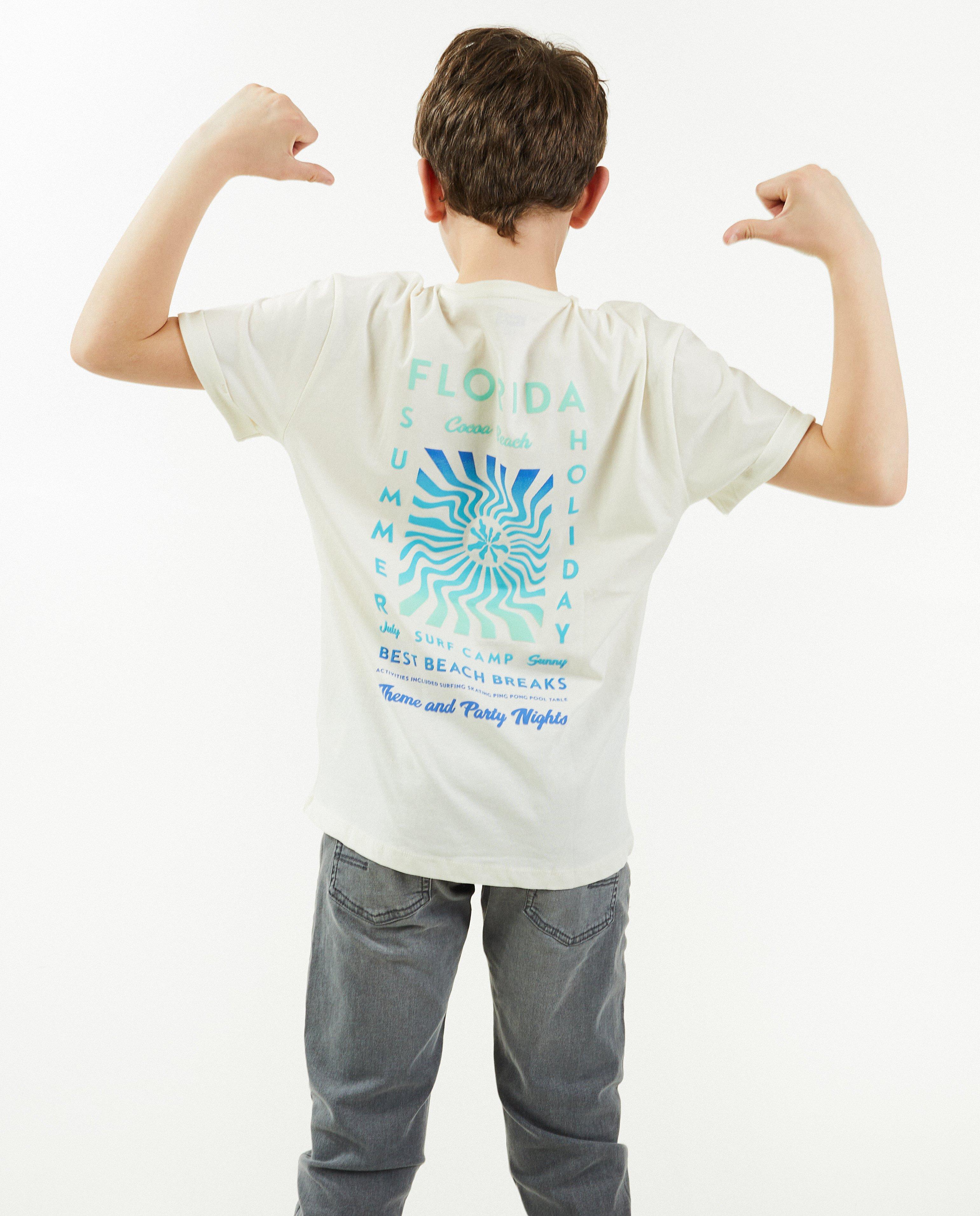 T-shirts - Offwhite T-shirt met print