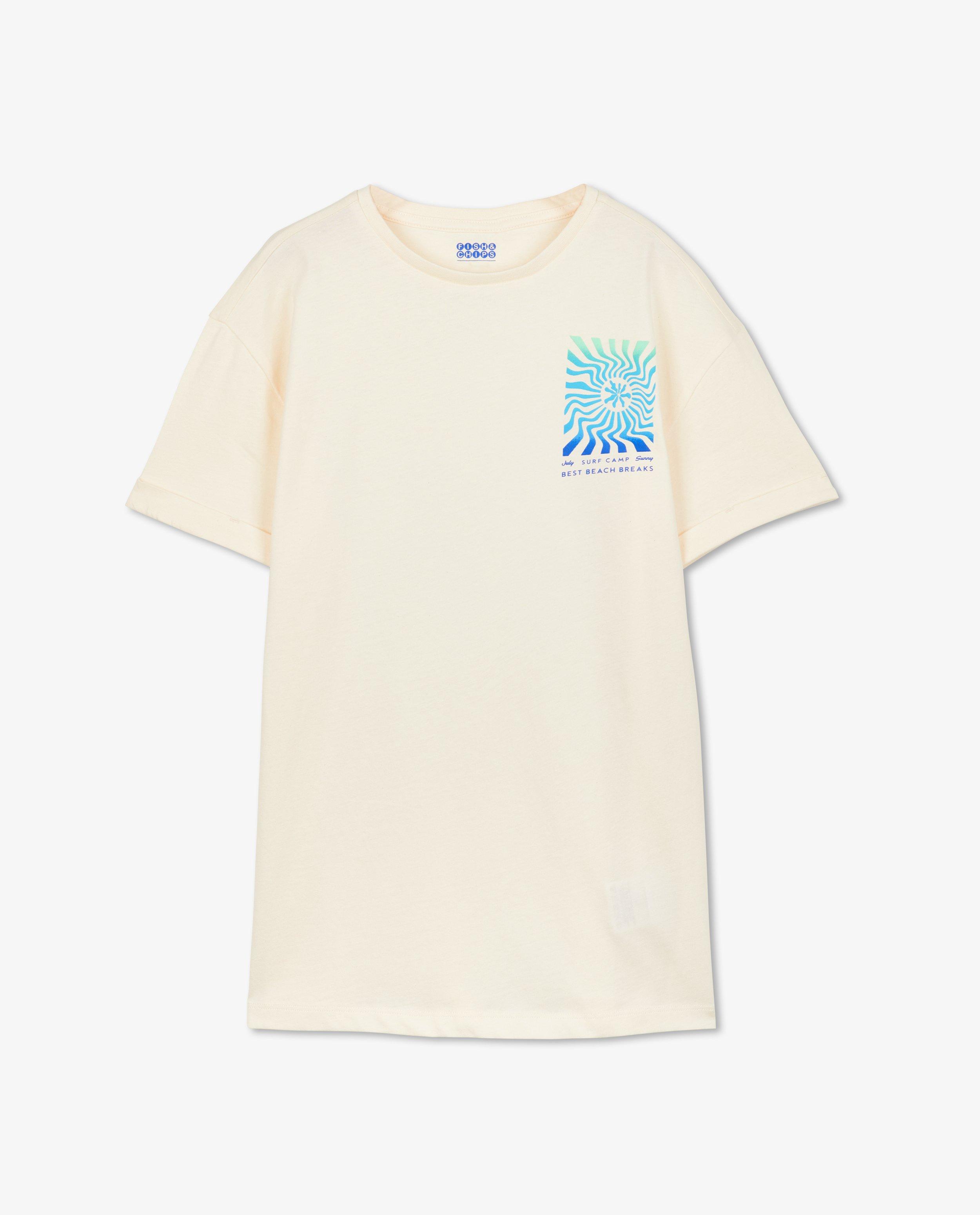 T-shirts - Offwhite T-shirt met print