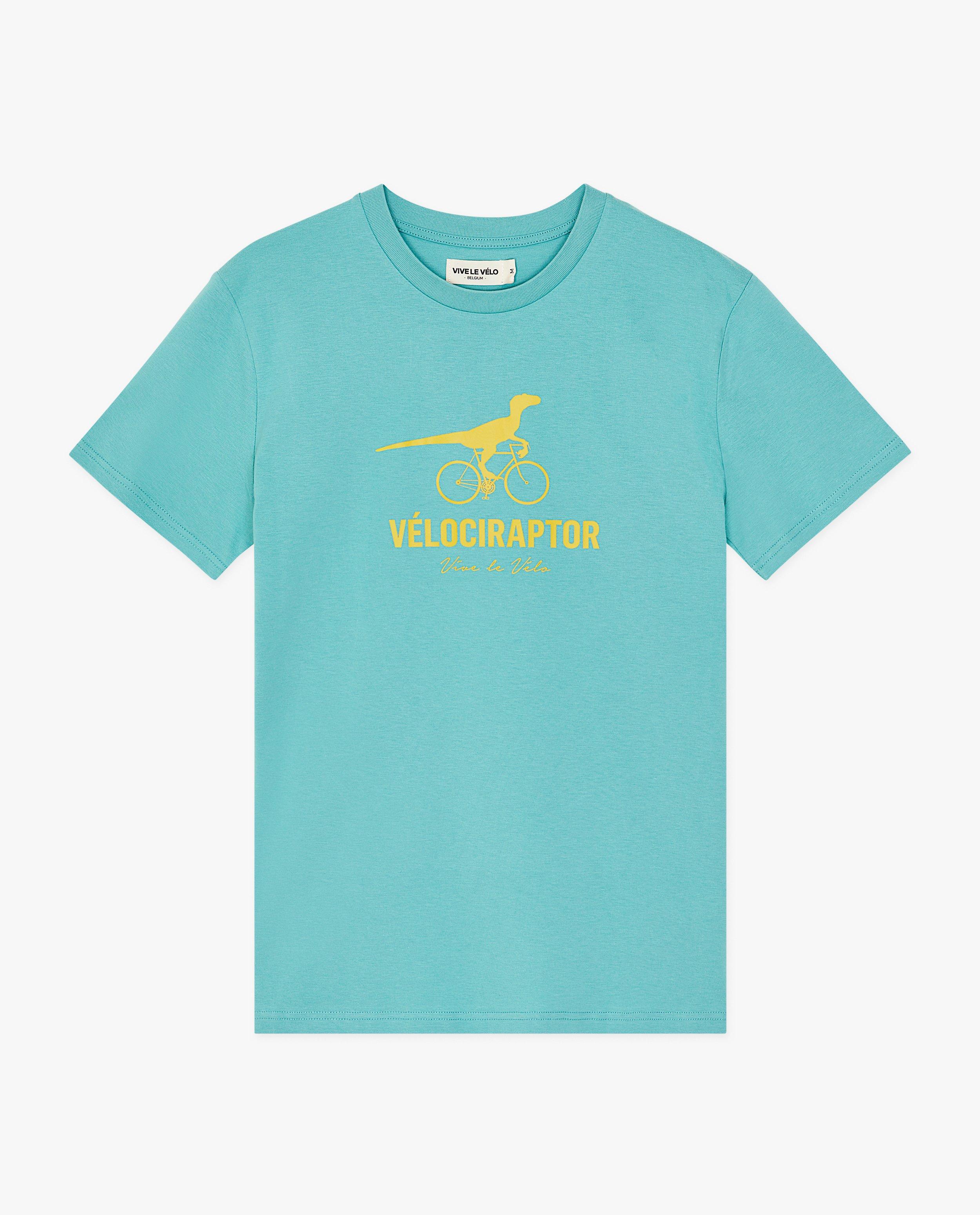 T-shirt velociraptor, heren - null - Vive le vélo