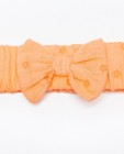 Breigoed - Oranje haarband