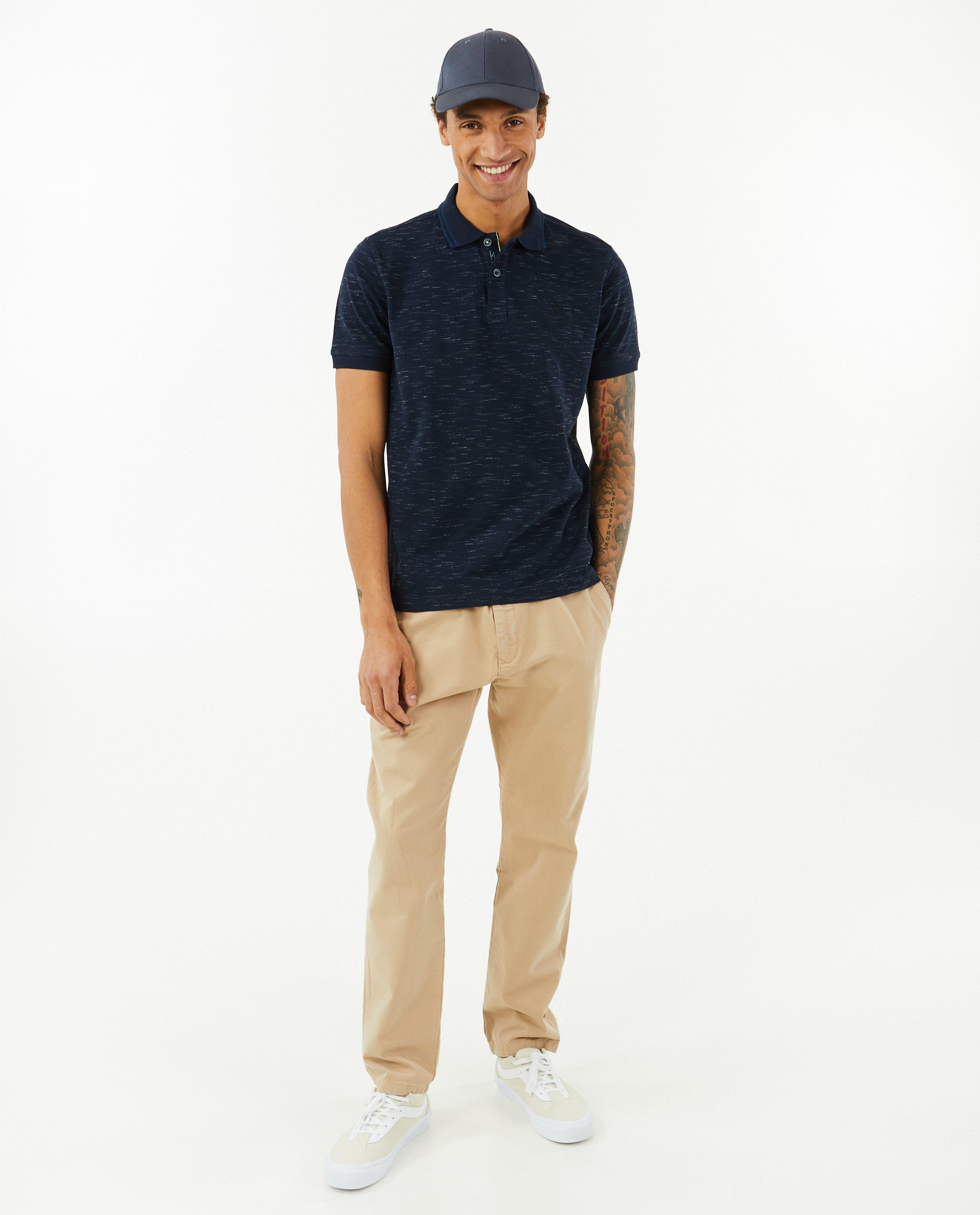 Polo à motif chiné - null - Lerros