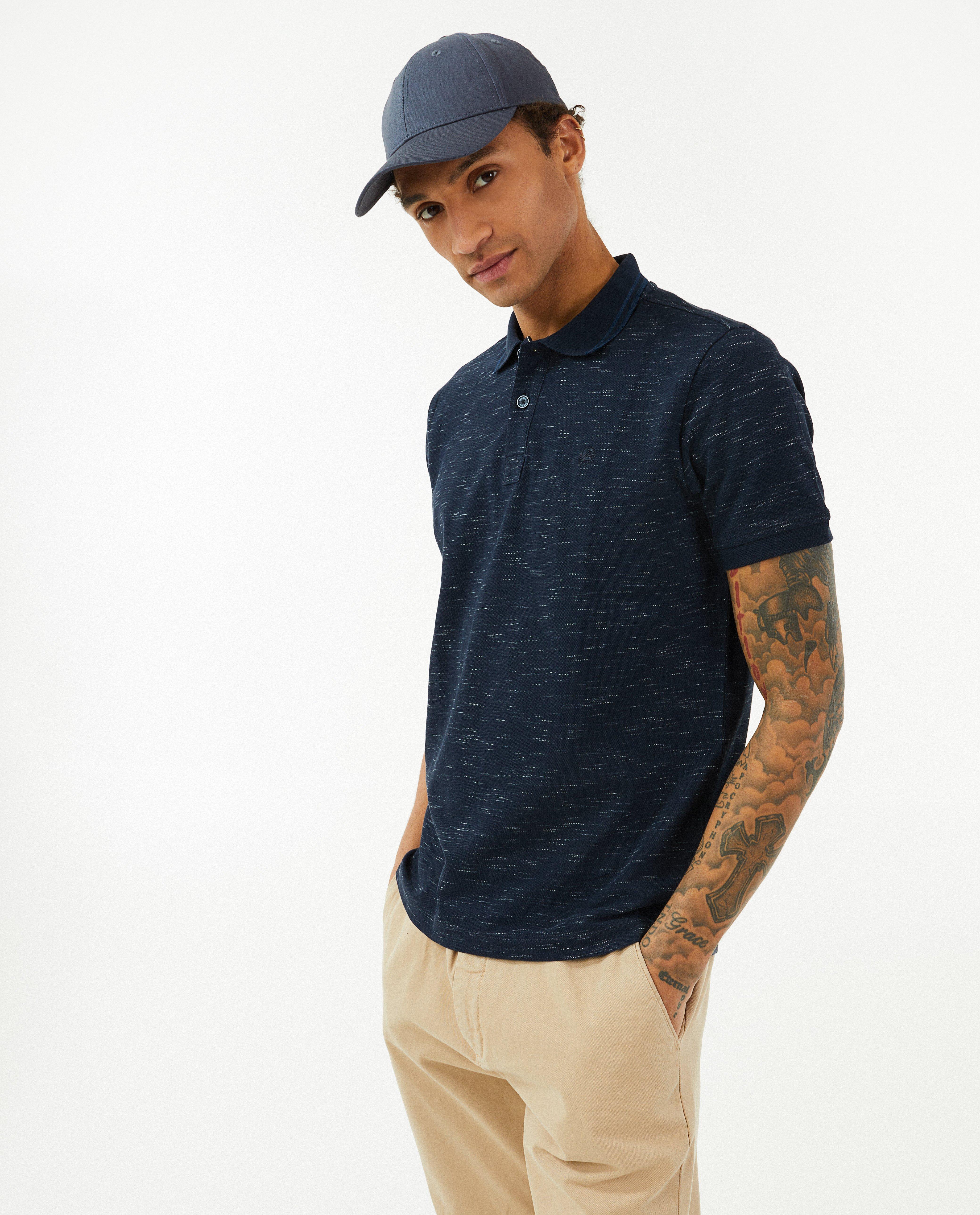 Polos - Polo à motif chiné