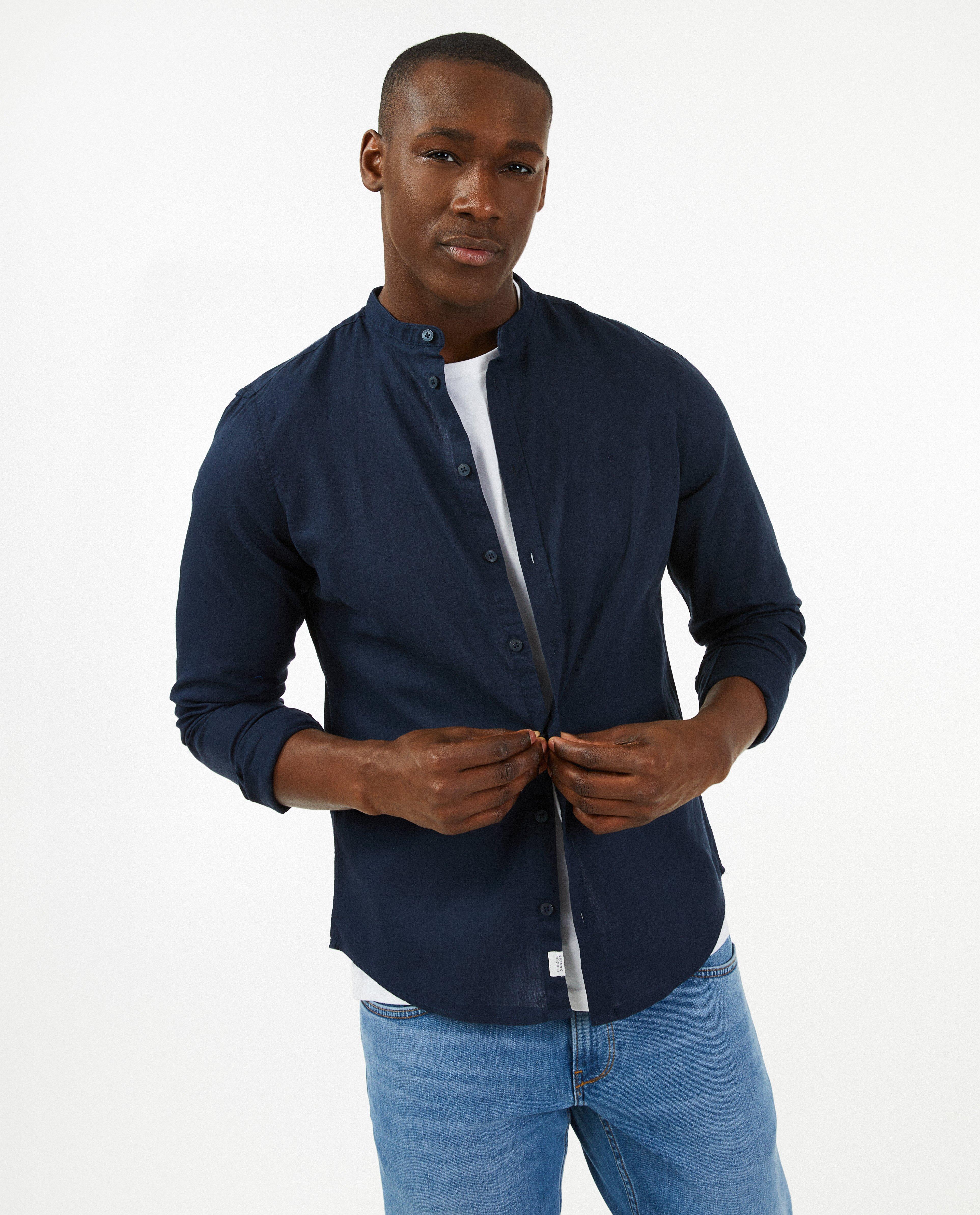 Chemises - Chemise en lin mélangé