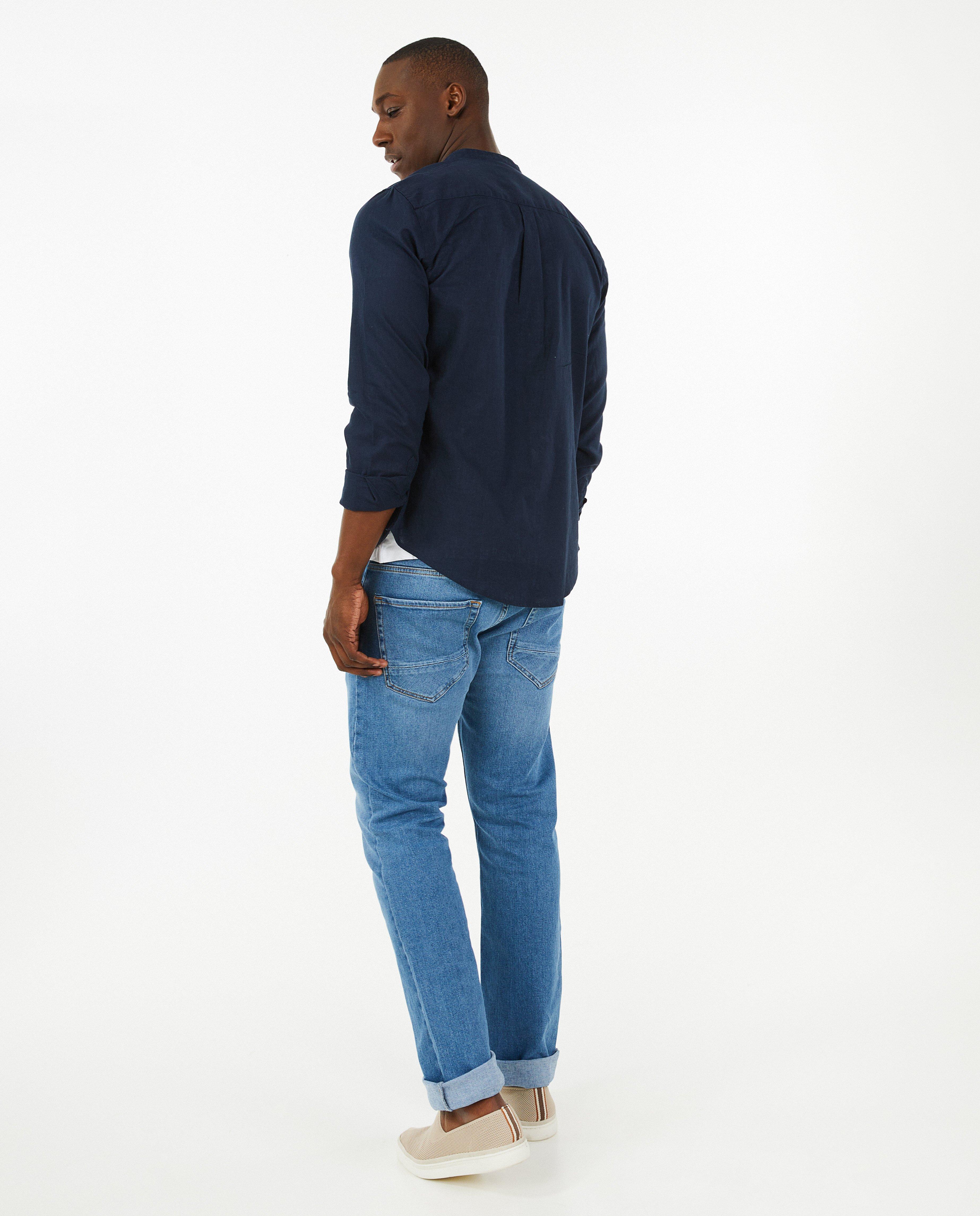 Chemises - Chemise en lin mélangé