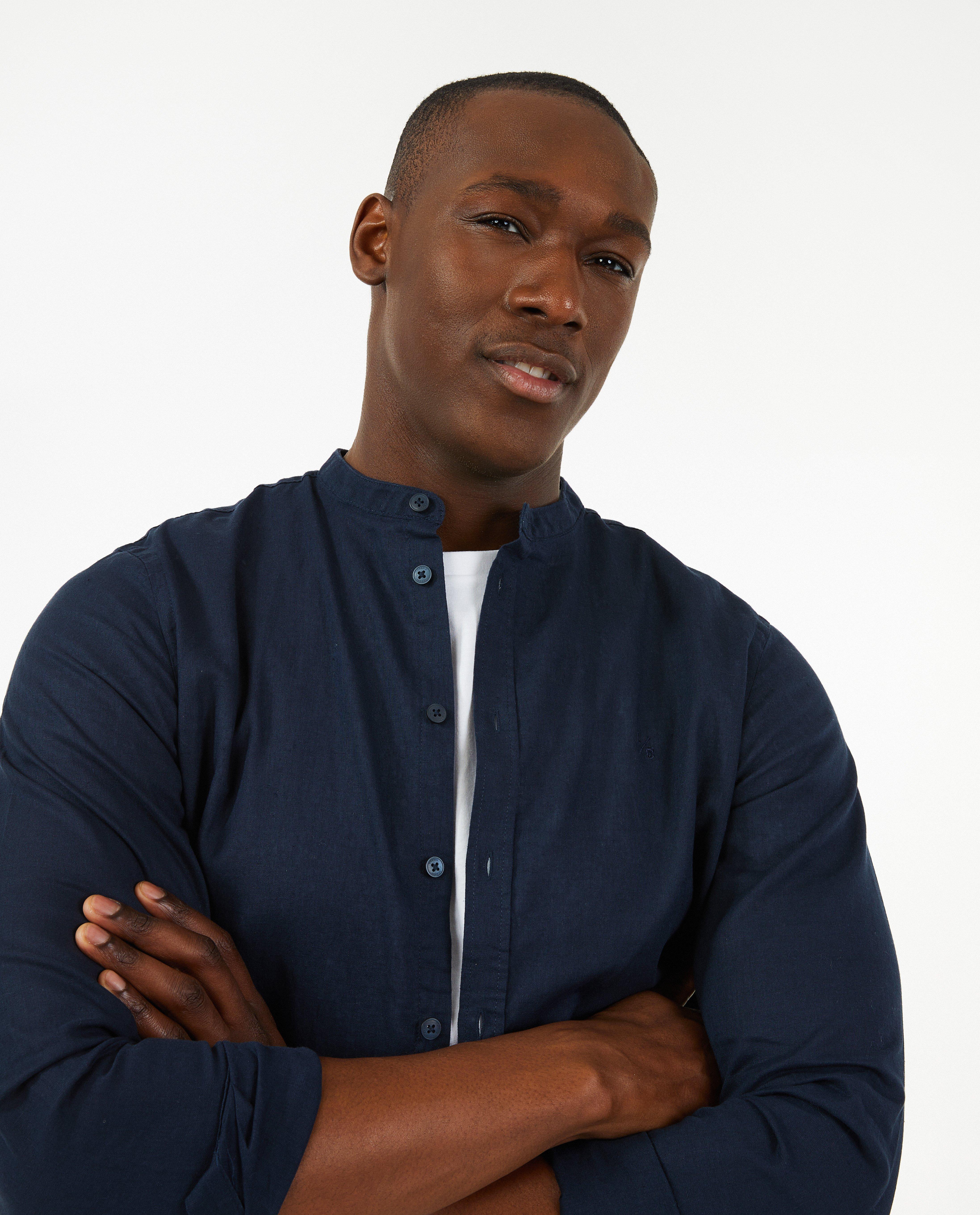 Chemises - Chemise en lin mélangé