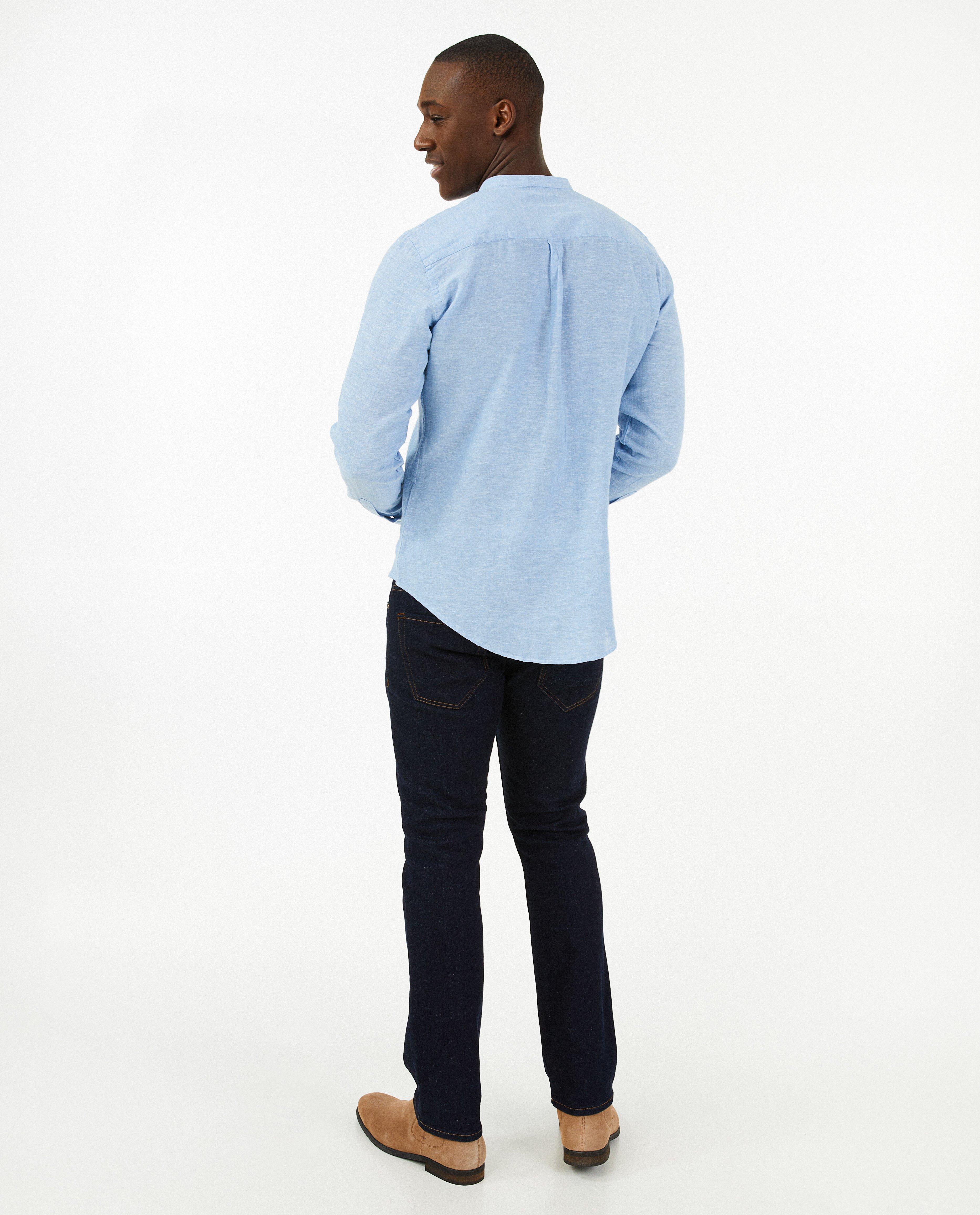 Chemises - Chemise en lin mélangé