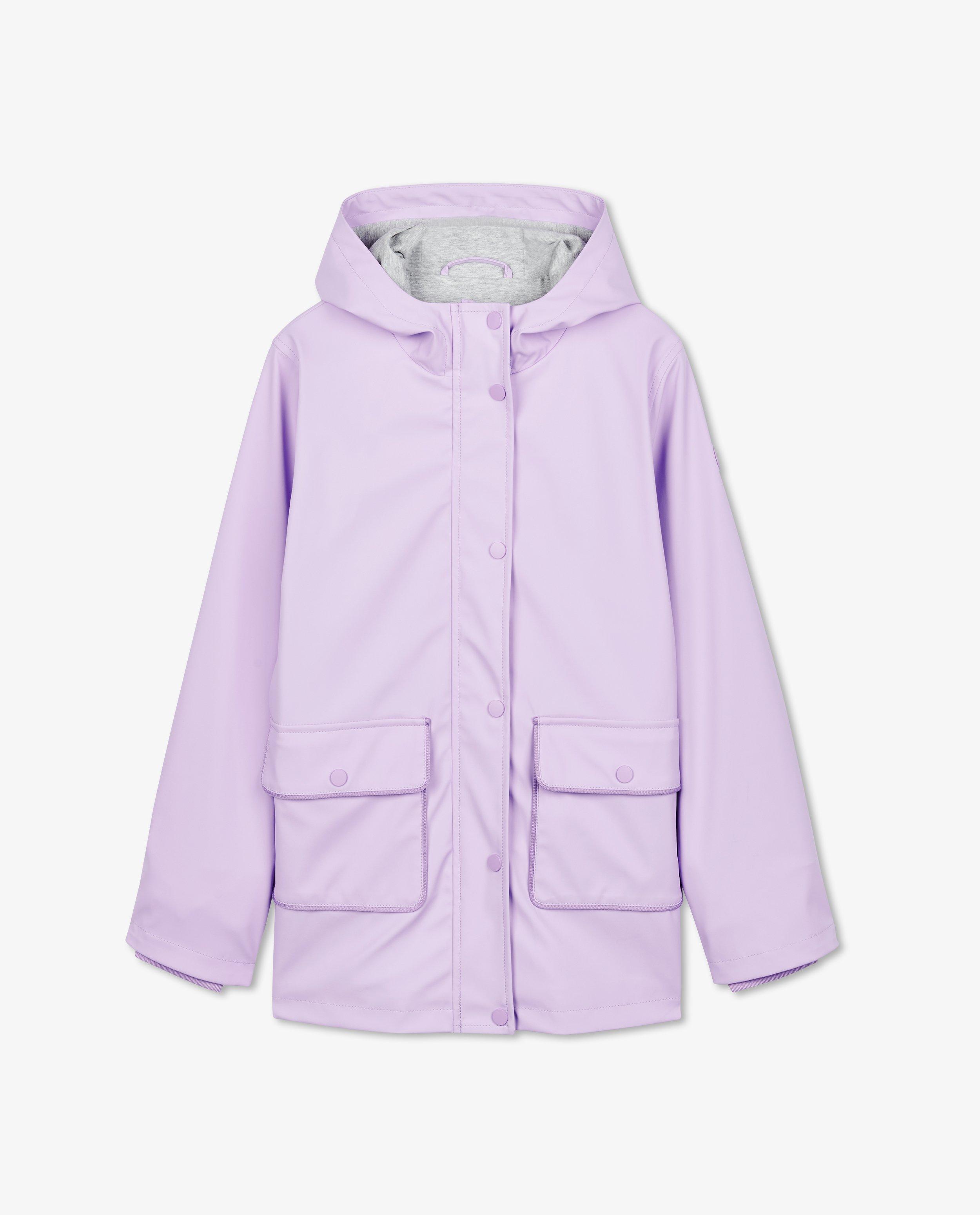 Poncho's en teddy's - Paarse regenjas