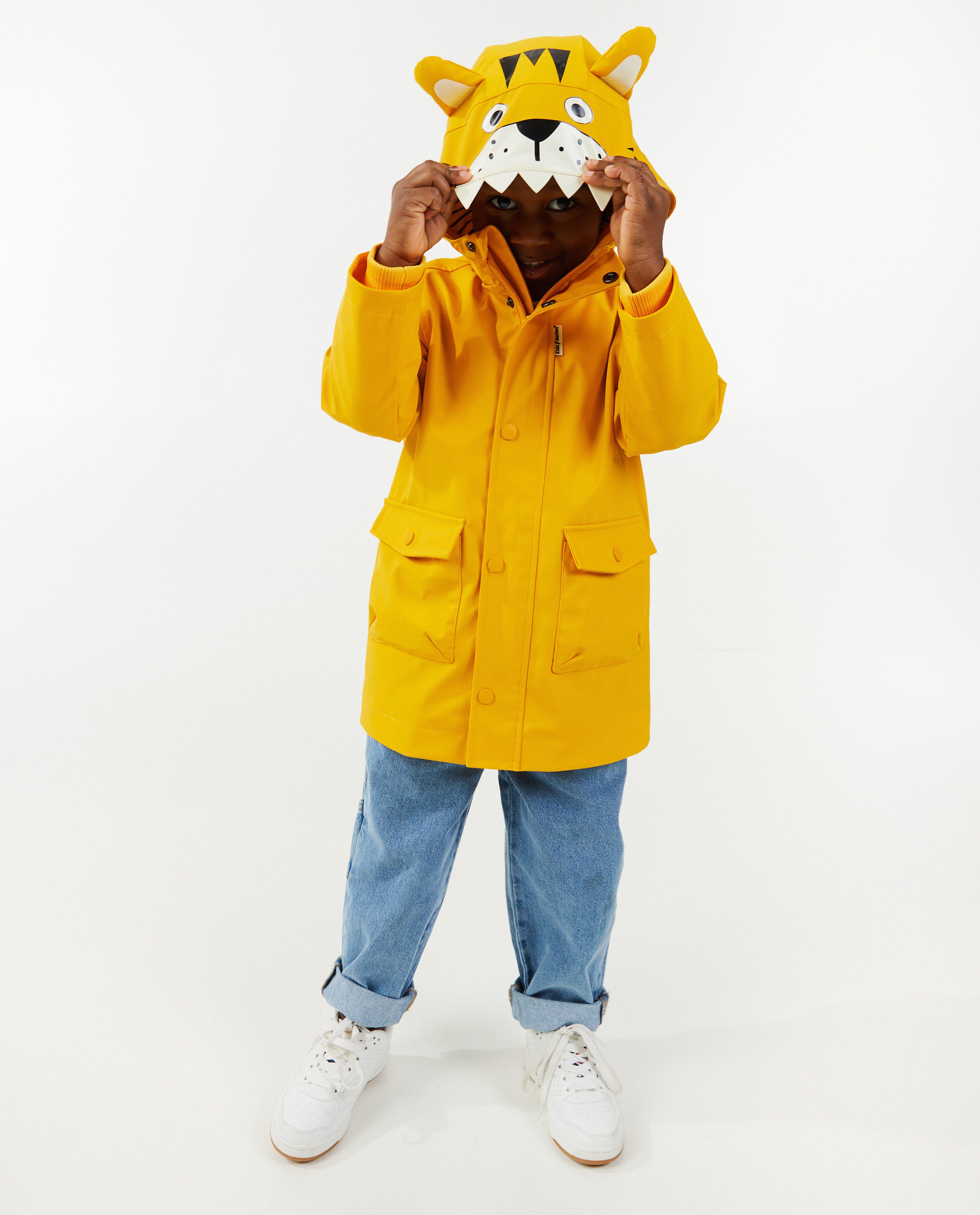 Regenjas met dierenprint, 2-7 jaar - null - Kidz Nation