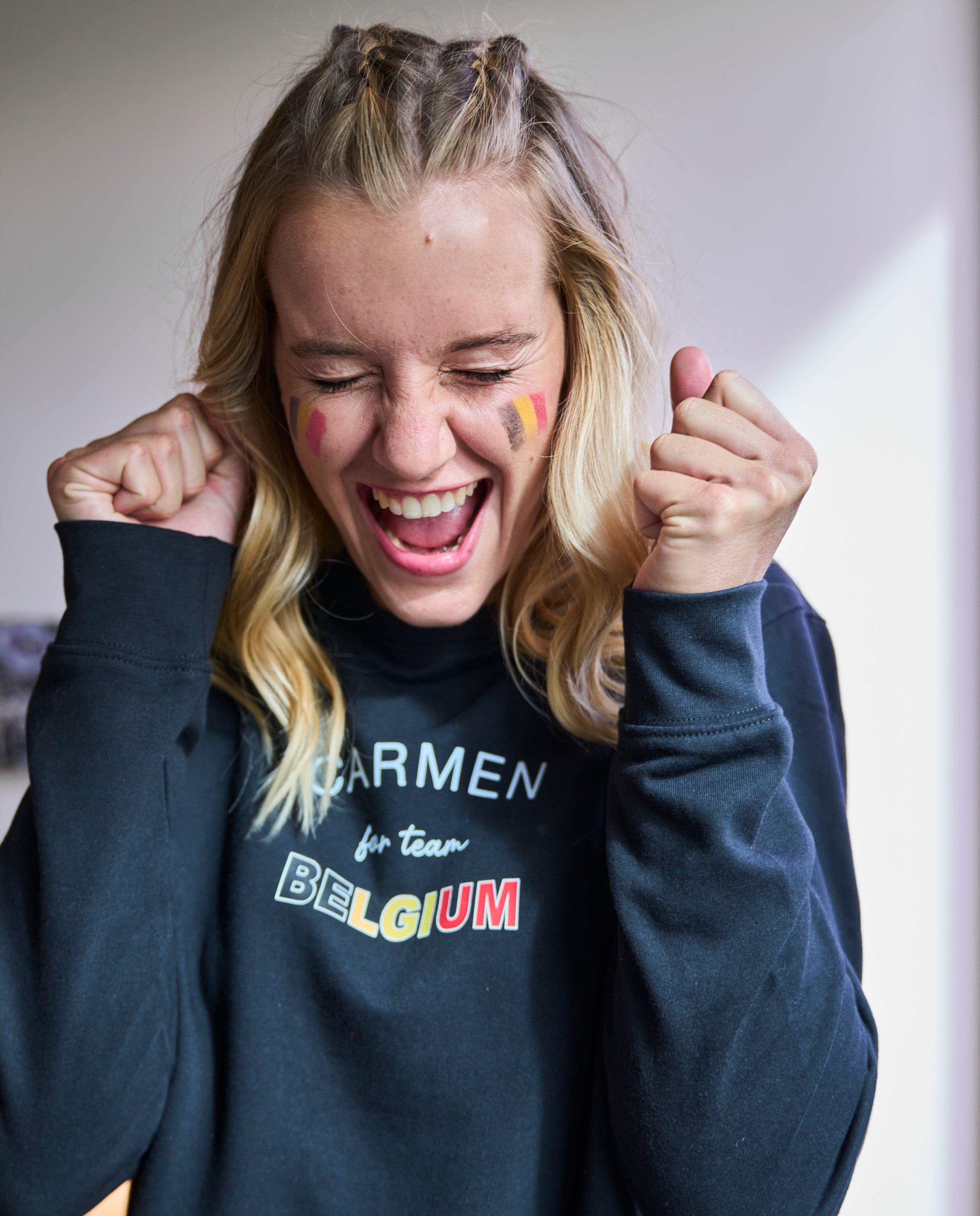 Personaliseerbare supporterssweater, dames - null - JBC