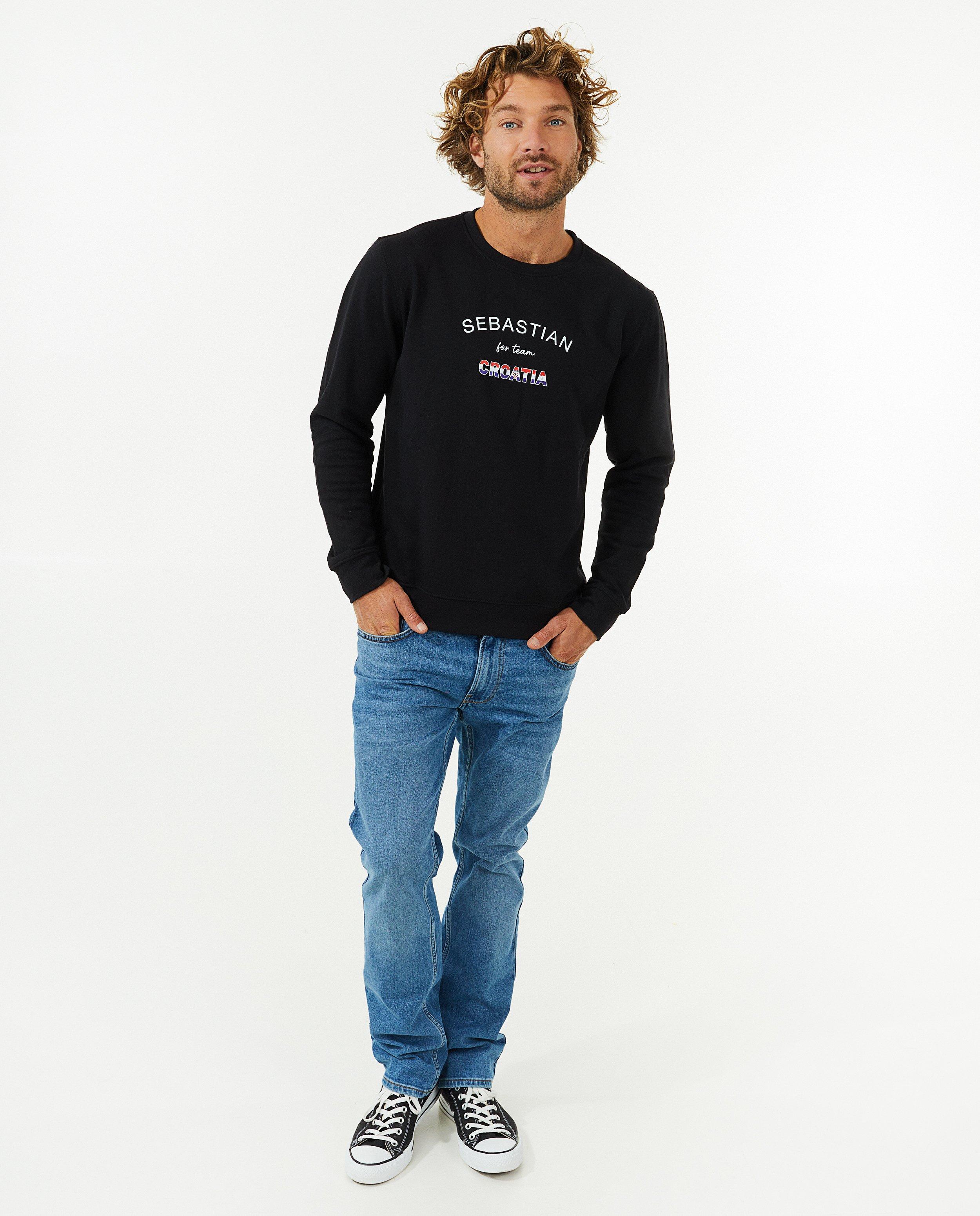 Personaliseerbare supporterssweater, heren - null - JBC